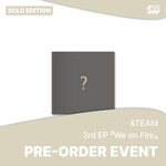 &Team &TEAM - 3rd EP『We on Fire』 SOLO EDITION + Random Photocard (SW)