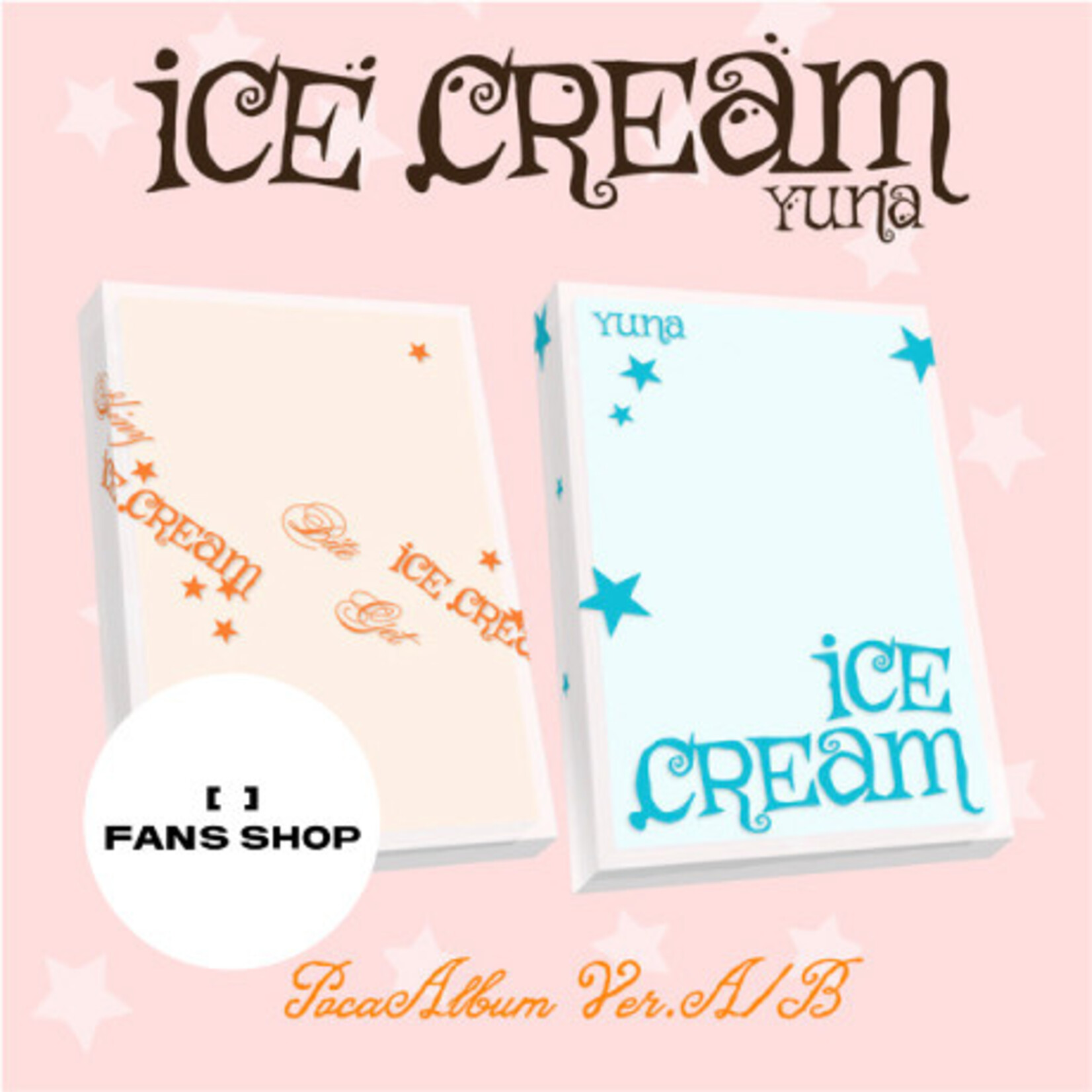 Itzy YUNA (ITZY) - [Ice Cream] (POCAALBUM Ver.) + Random Photocard (FANS SHOP)