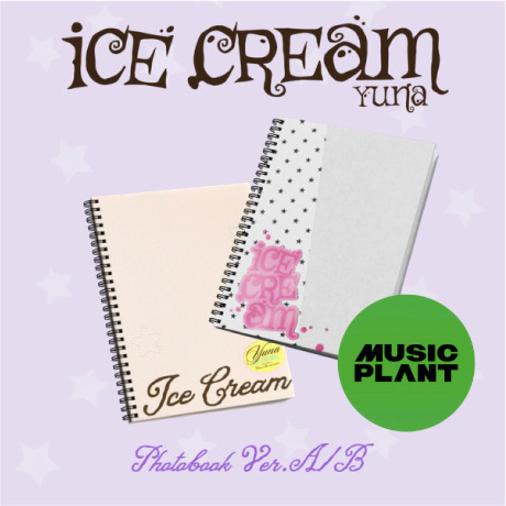 Itzy YUNA (ITZY) - [Ice Cream] (Photobook Ver.) + Random Photocard (MUSICPLANT)