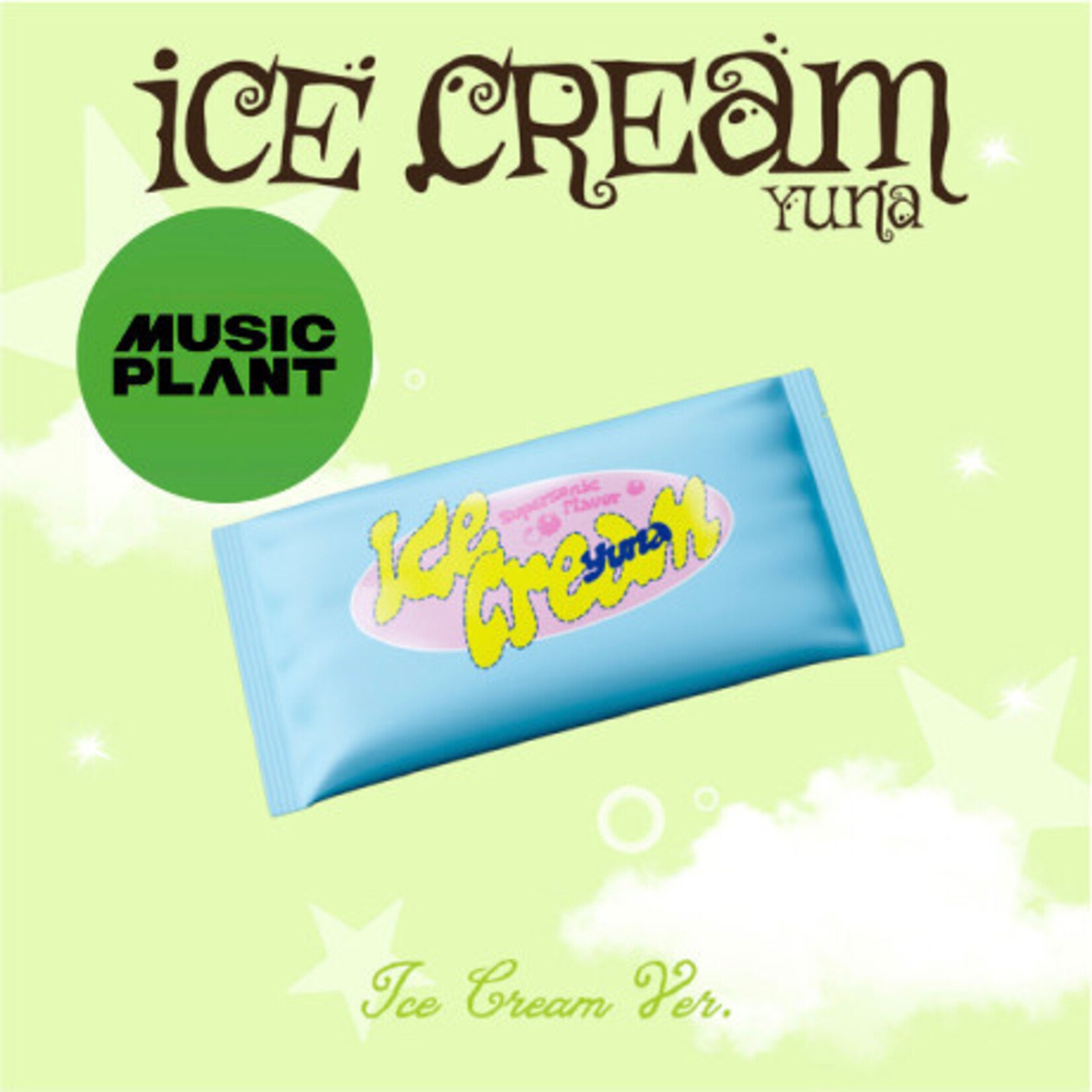 Itzy YUNA (ITZY) - [Ice Cream] (Ice Cream Ver.) + Random Photocard (MUSICPLANT)