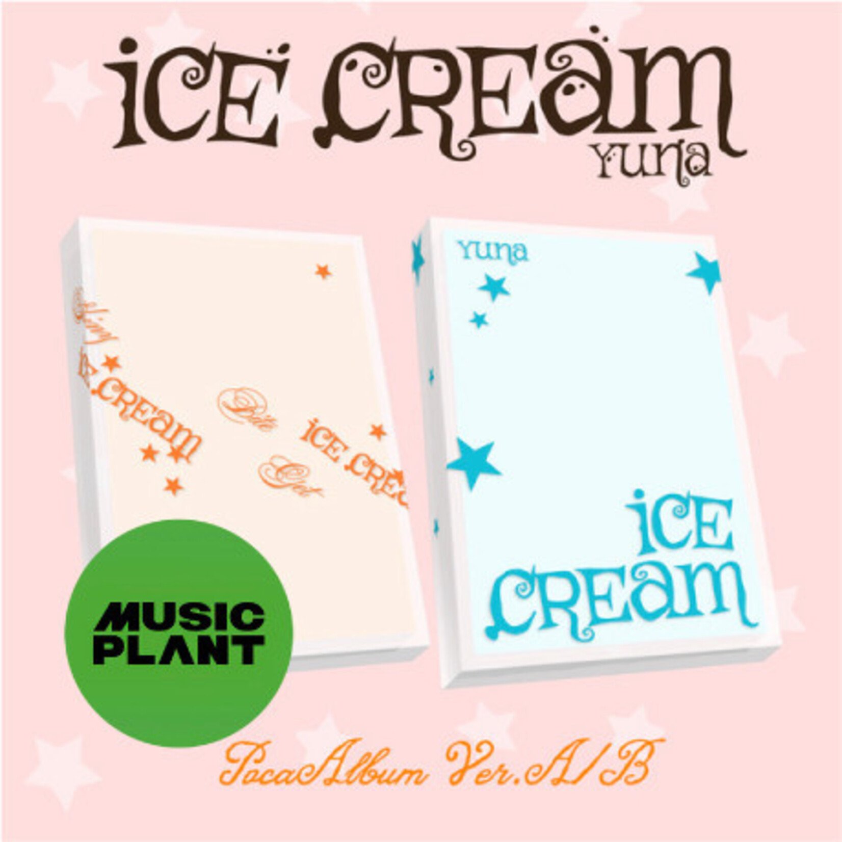 Itzy YUNA (ITZY) - [Ice Cream] (POCAALBUM Ver.) + Random Photocard (MUSICPLANT)