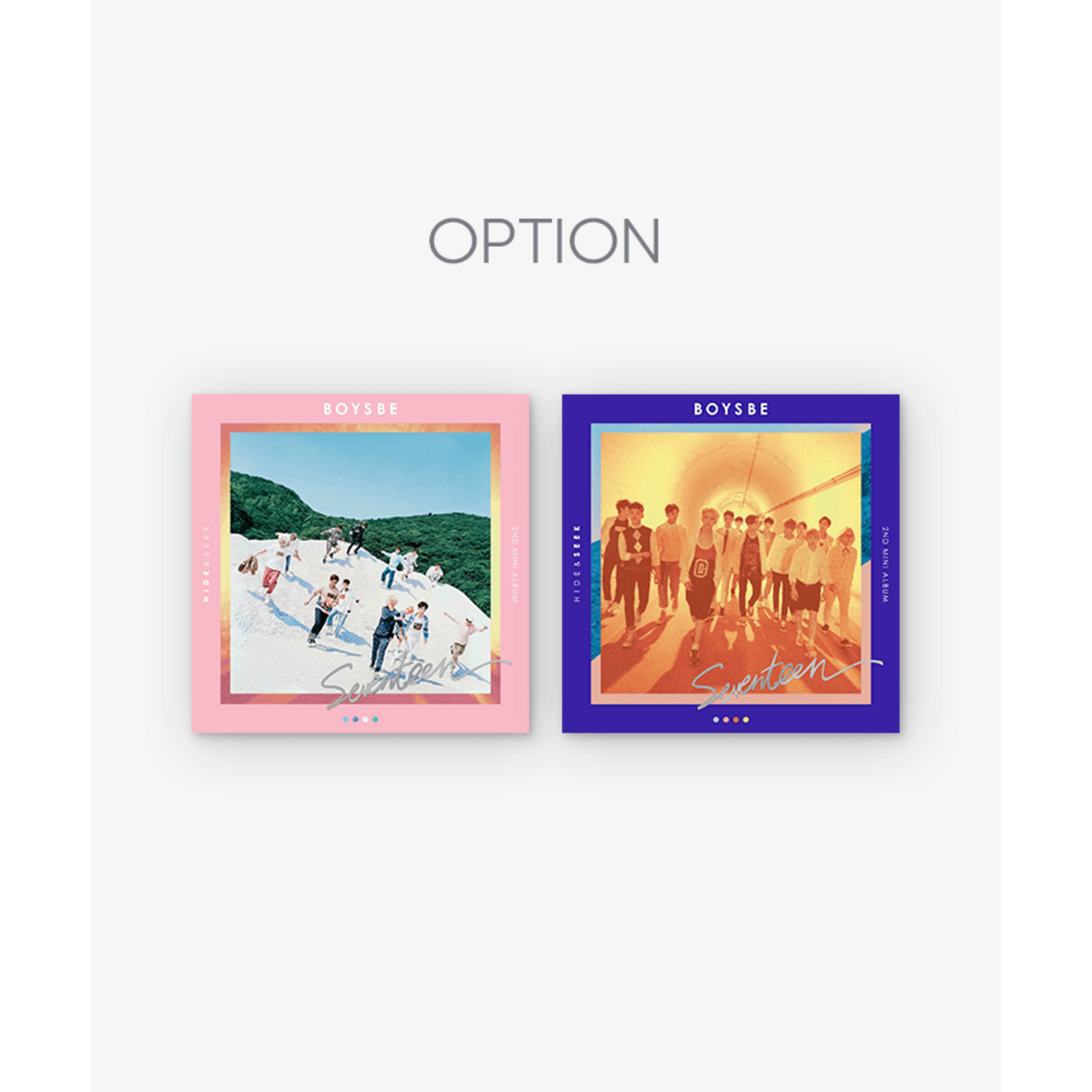 Seventeen SEVENTEEN - 2nd Mini Album [BOYS BE]