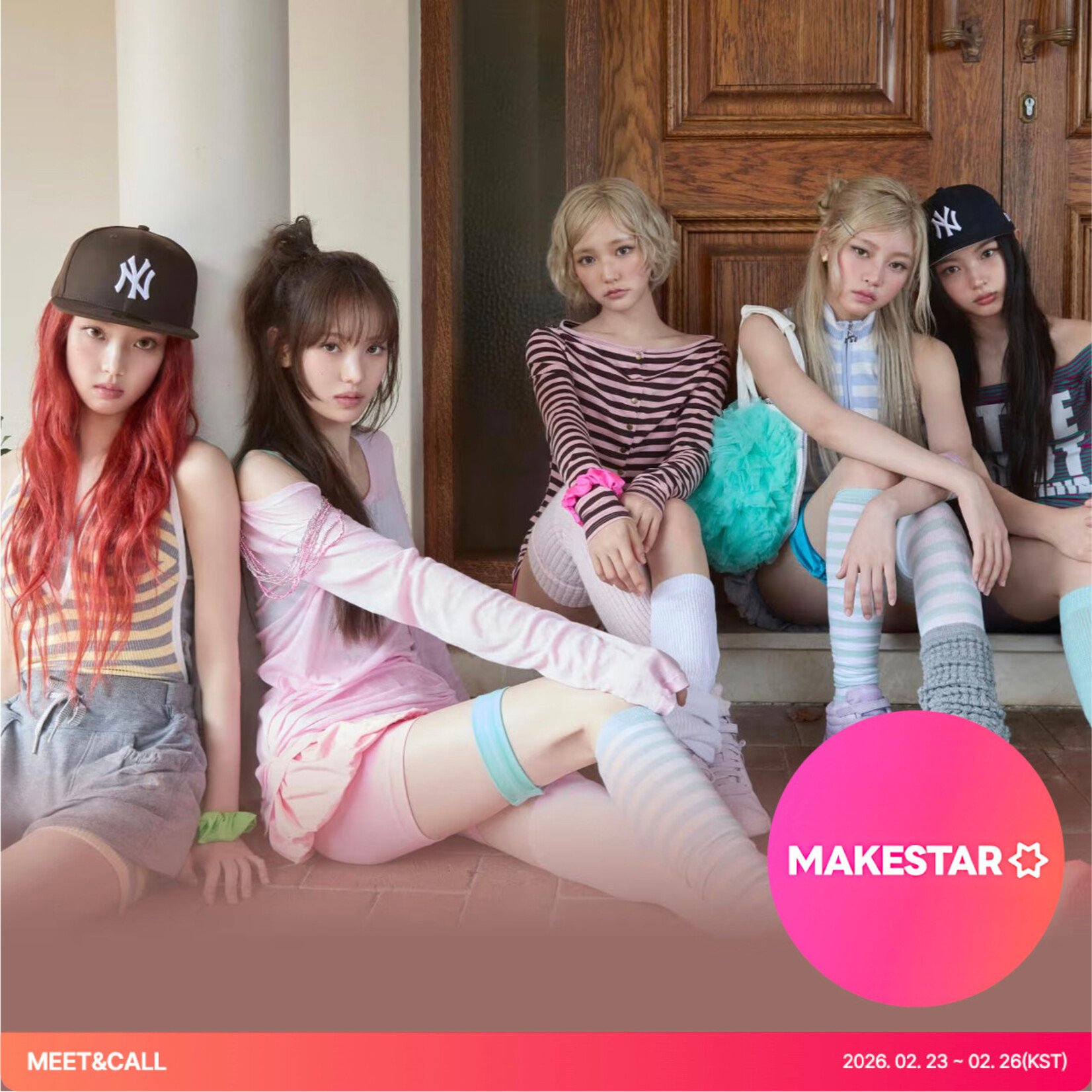 KiiiKiii [Meet&Call Event] KiiiKiii - The 2nd EP [Delulu Pack] + Random Photocard (MAKESTAR)