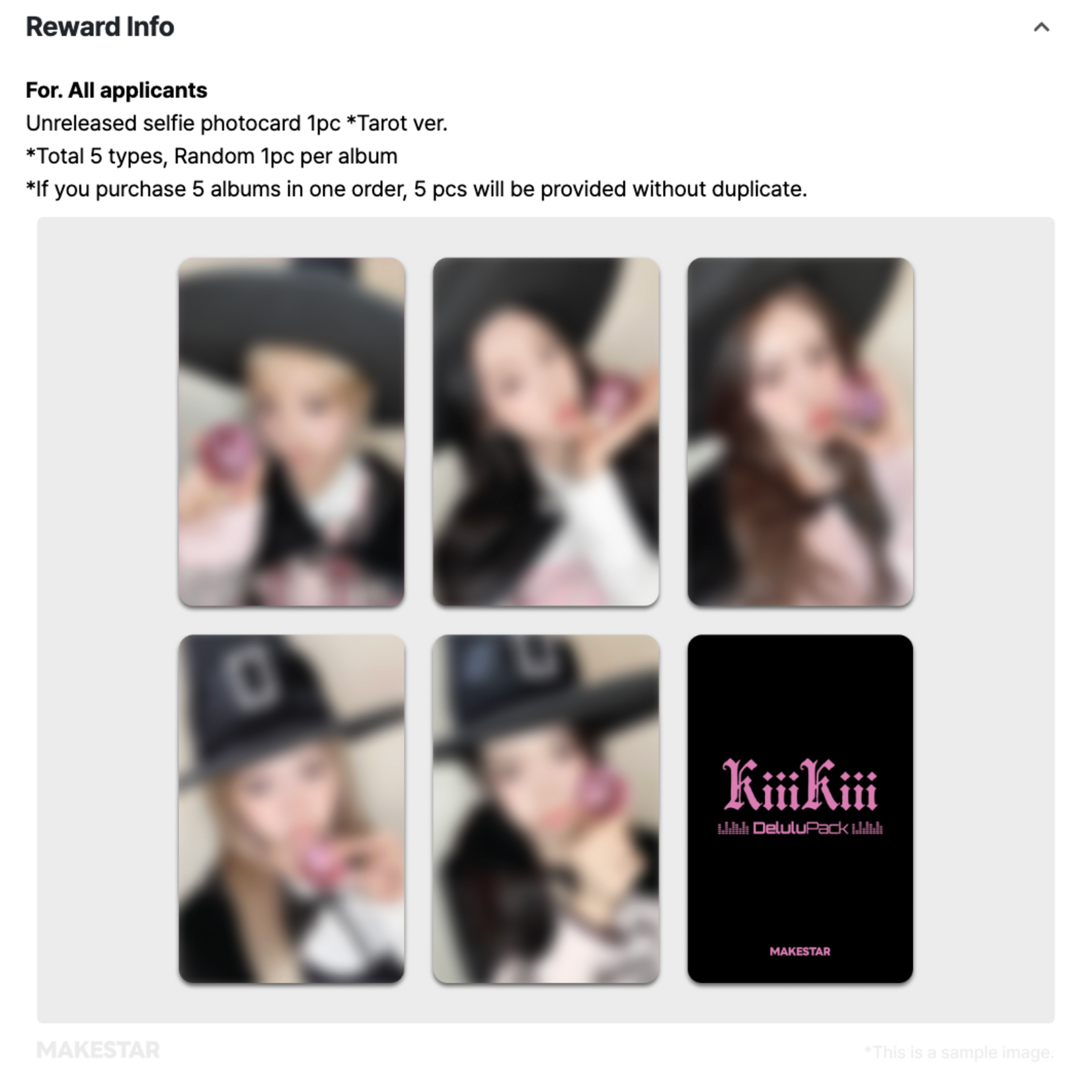 KiiiKiii [Meet&Call Event] KiiiKiii - The 2nd EP [Delulu Pack] + Random Photocard (MAKESTAR)