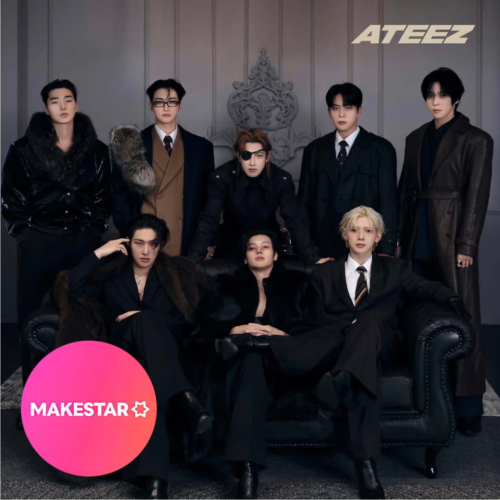ATEEZ [VIDEO CALL EVENT] ATEEZ - [GOLDEN HOUR : Part.4] (POCAALBUM VER.) + Random Photocard (MAKESTAR)