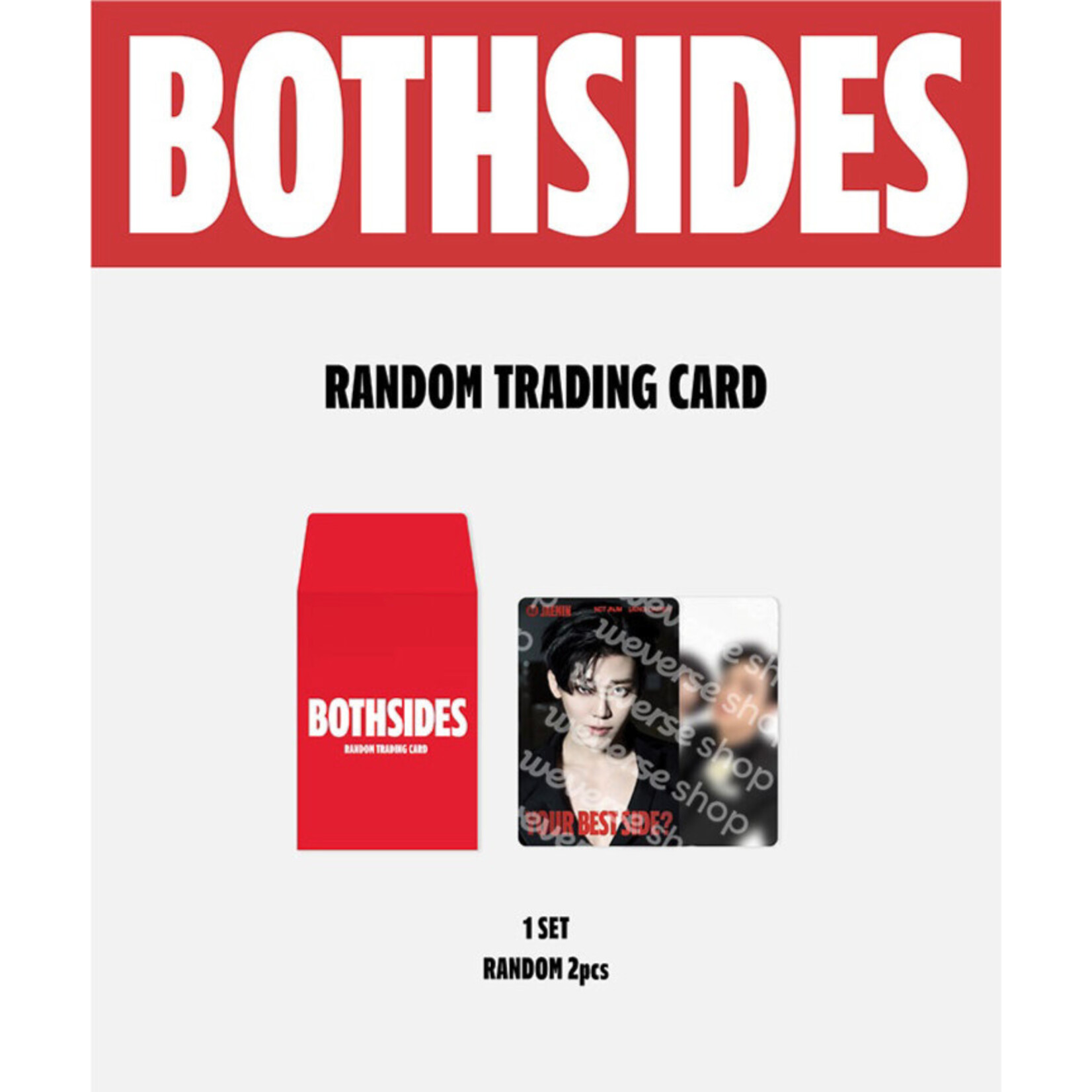 NCT NCT JNJM - The 1st Mini Album 'BOTH SIDES' MD : RANDOM TRADING CARD SET