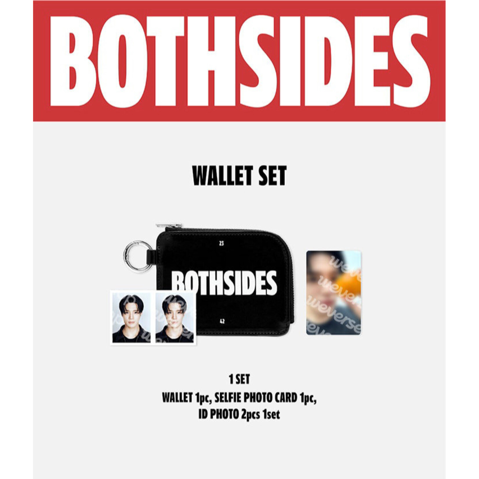 NCT NCT JNJM - The 1st Mini Album 'BOTH SIDES' MD : WALLET SET