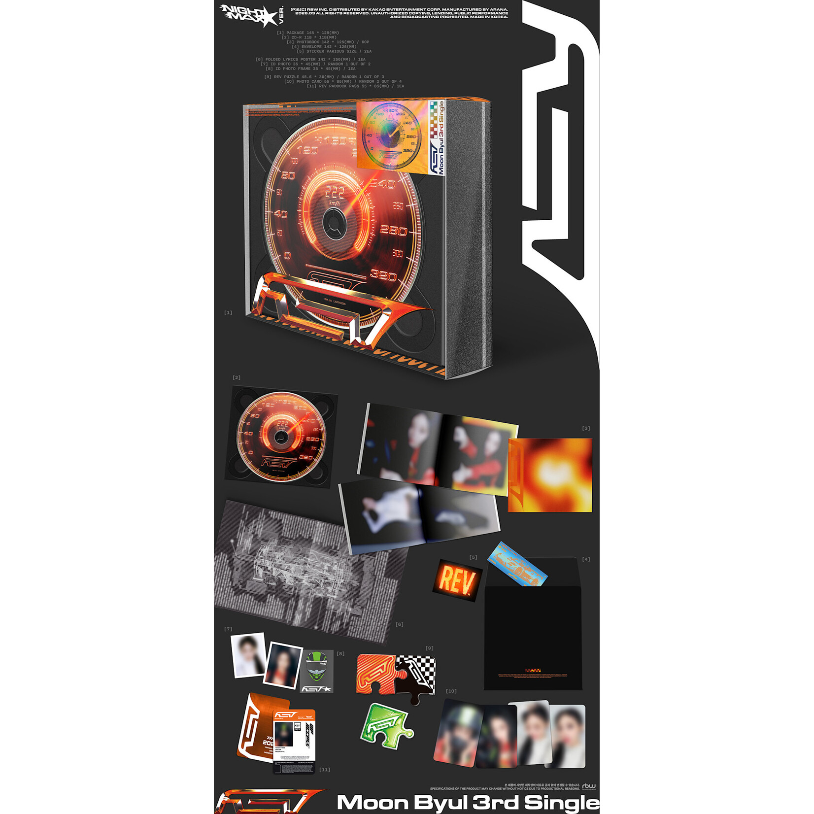 Mamamoo MOON BYUL - 3rd Single [REV]