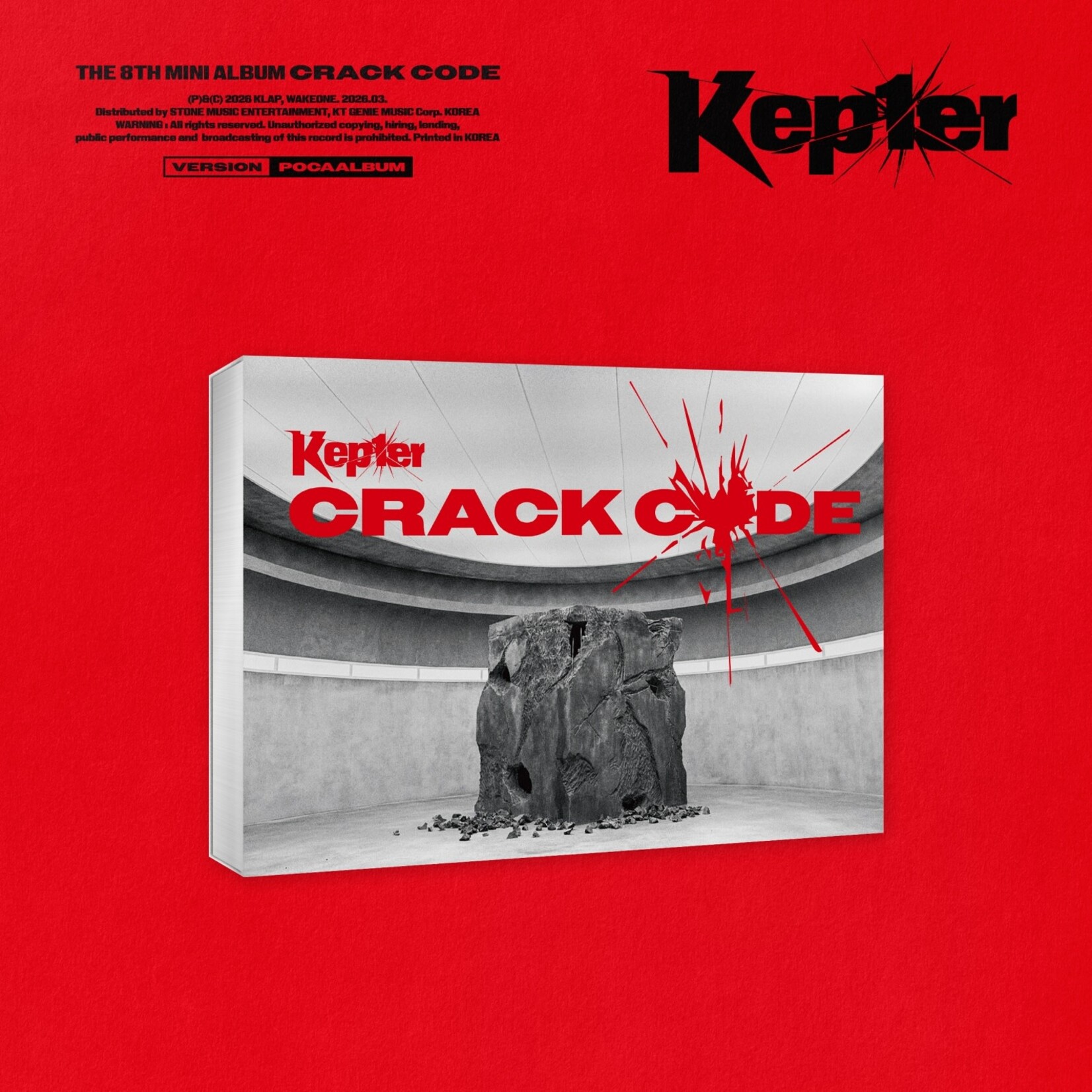 Kep1er Kep1er - THE 8TH MINI ALBUM [CRACK CODE] (POCAALBUM Ver.)