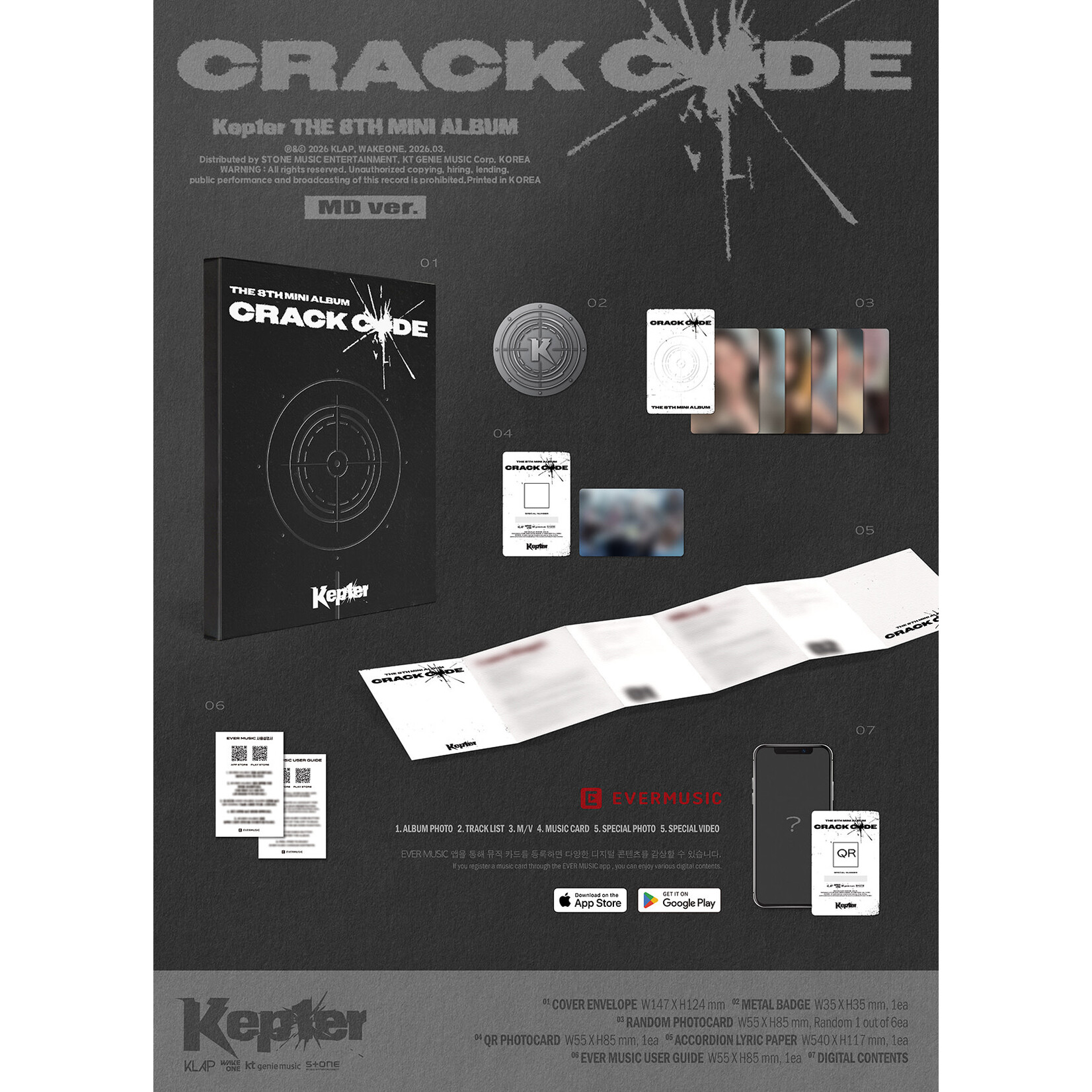 Kep1er Kep1er - THE 8TH MINI ALBUM [CRACK CODE] (MD ver.)