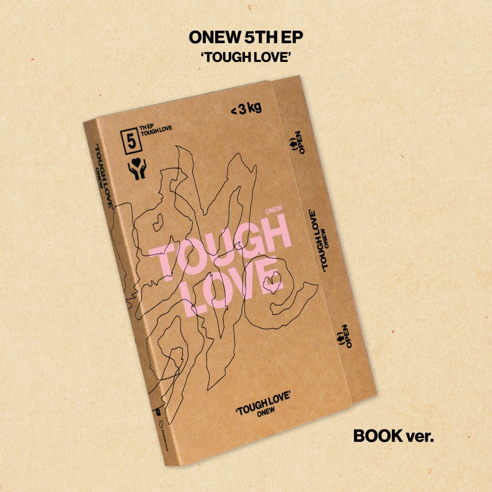 Shinee ONEW - 5th Mini Album [TOUGH LOVE] (BOOK Ver.)