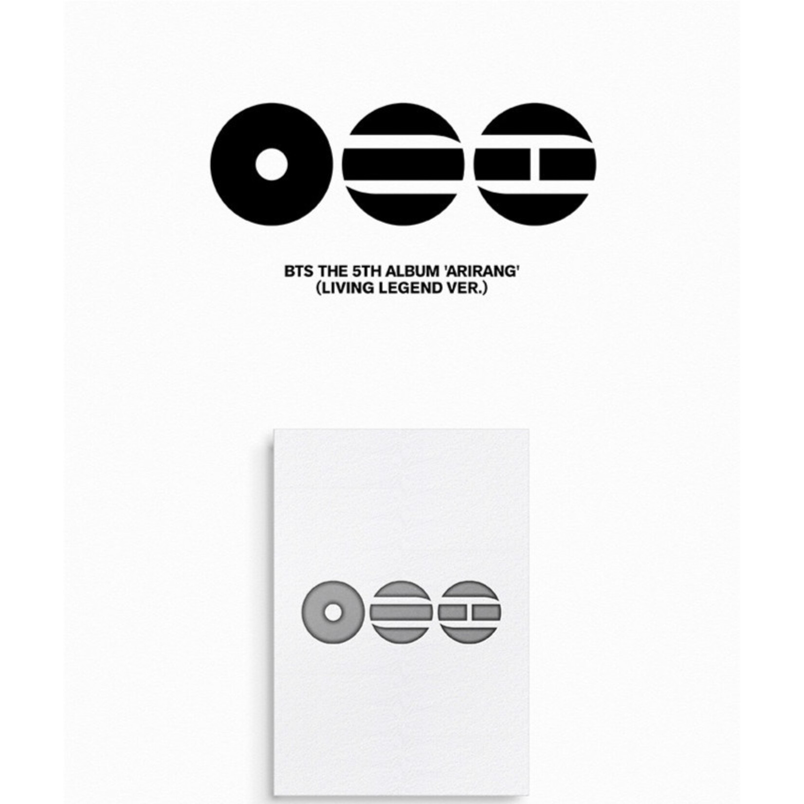 BTS BTS - [EARLY-BIRD] [ARIRANG] (Standrad Set) + (Living Legend Ver.)+ (Weverse Albums ver.) Set + Weverse Gift (WS)