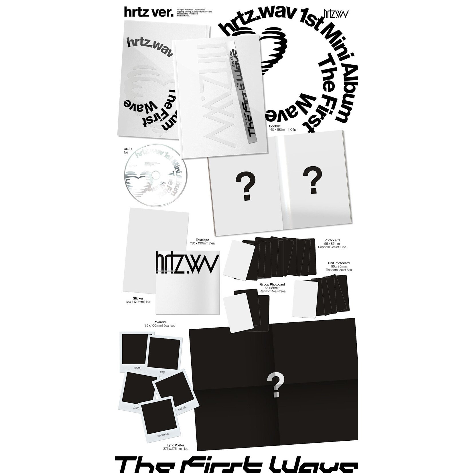 hrtz.wav hrtz.wav - 1st Mini Album [The First Wave] (wav ver.)