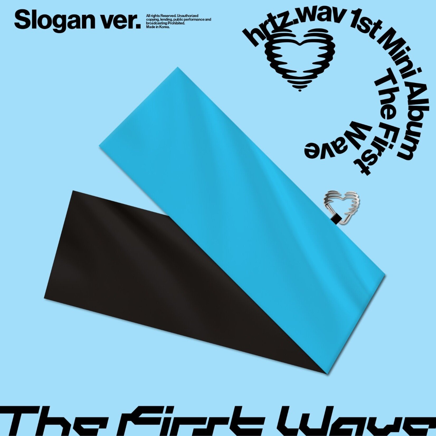 hrtz.wav hrtz.wav - 1st Mini Album [The First Wave] (Slogan ver.)