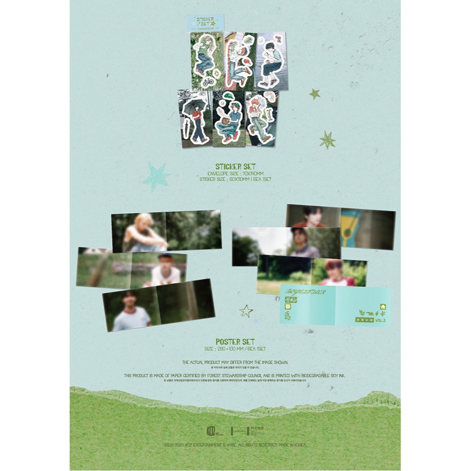 BoyNextDoor BOYNEXTDOOR - COLLECTED BOOK VOL.3 SET + Weverse Gift (WS)