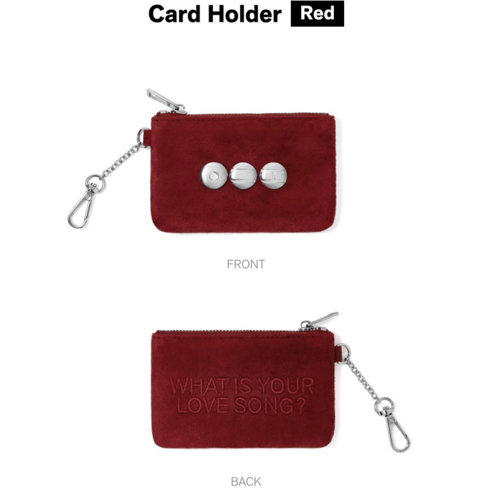 BTS BTS - 'ARIRANG' MD : Card Holder (Red)