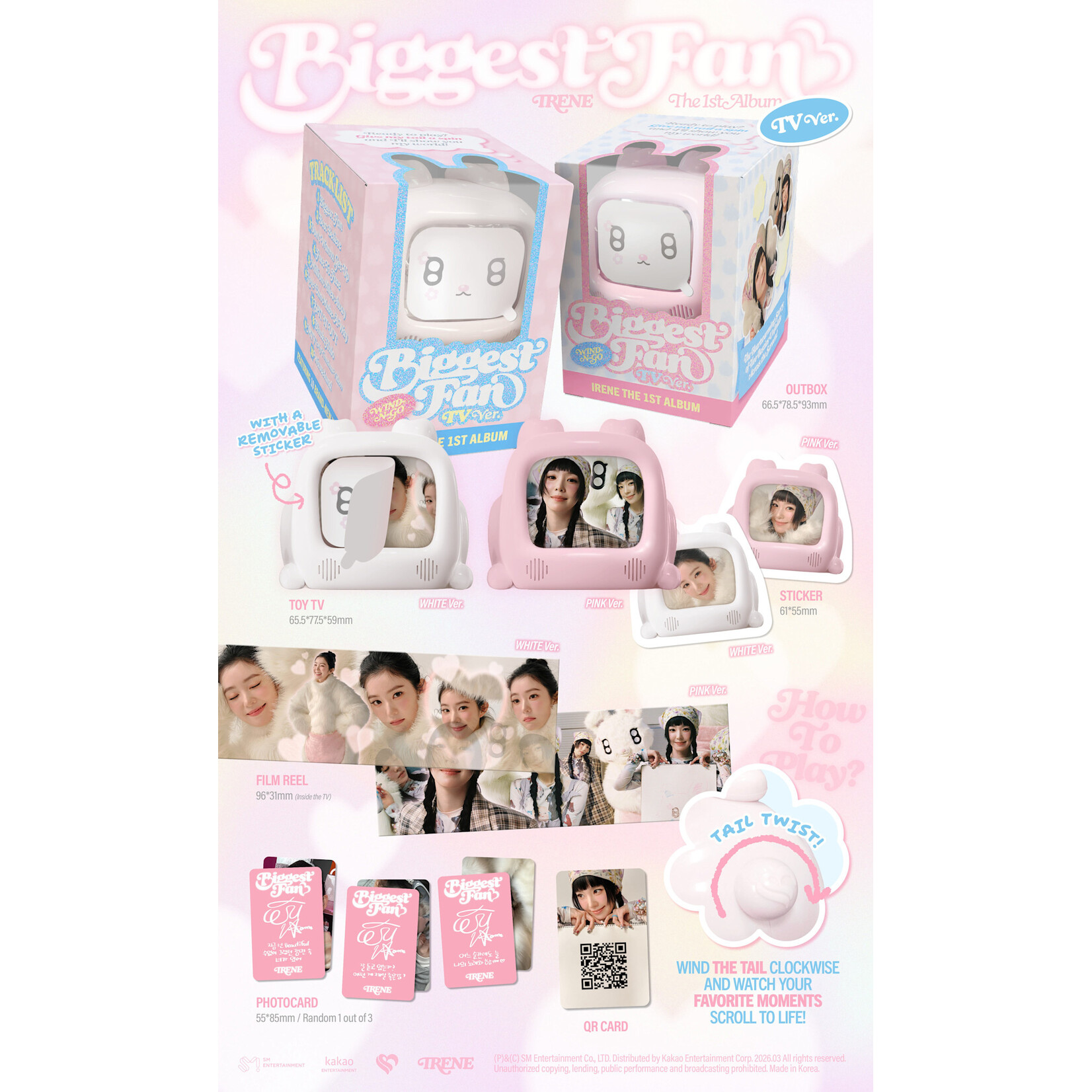 Red Velvet IRENE - 1st Full Album [Biggest Fan] (TV Ver.)