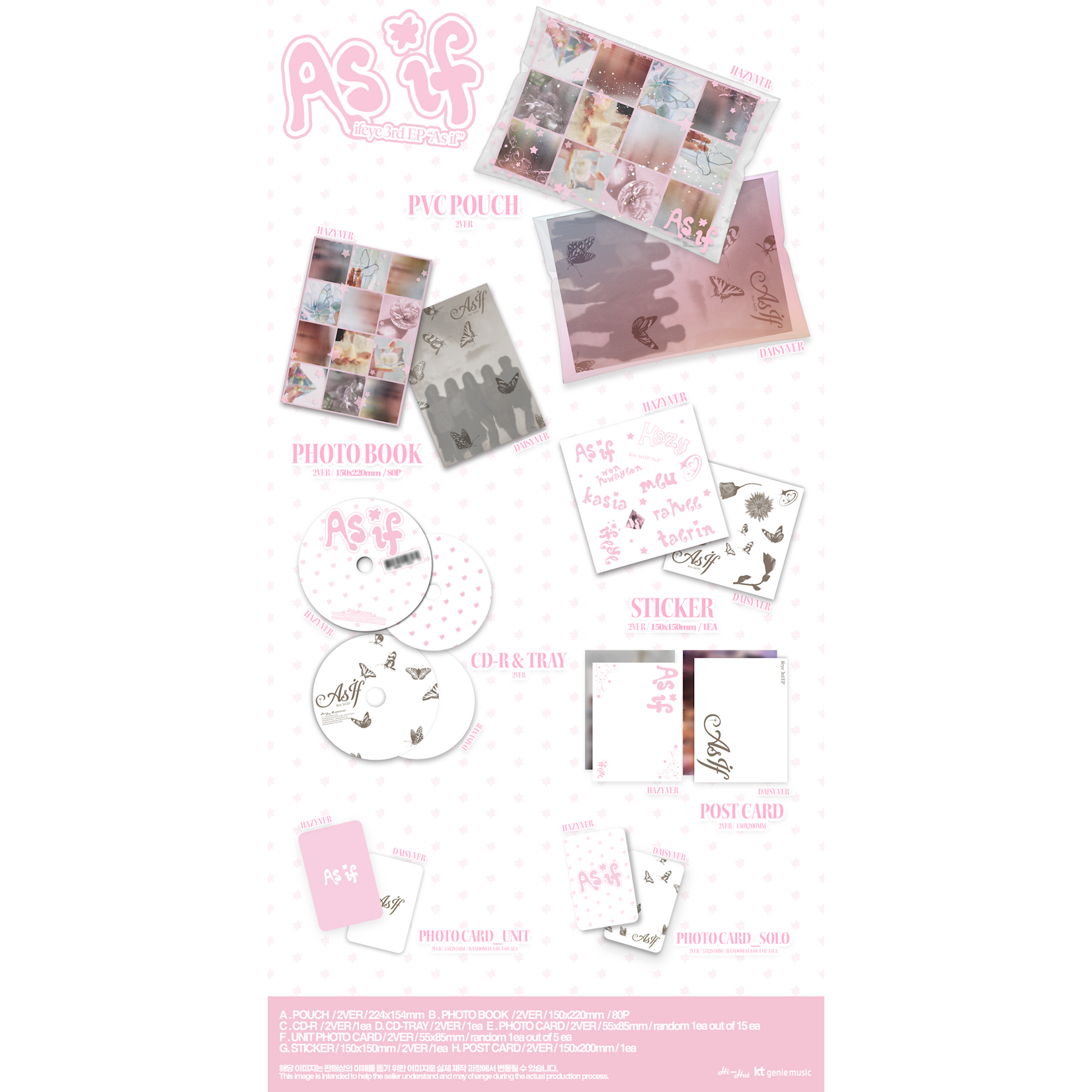 ifeye ifeye - 3RD EP [As if] (Photobook Ver.)