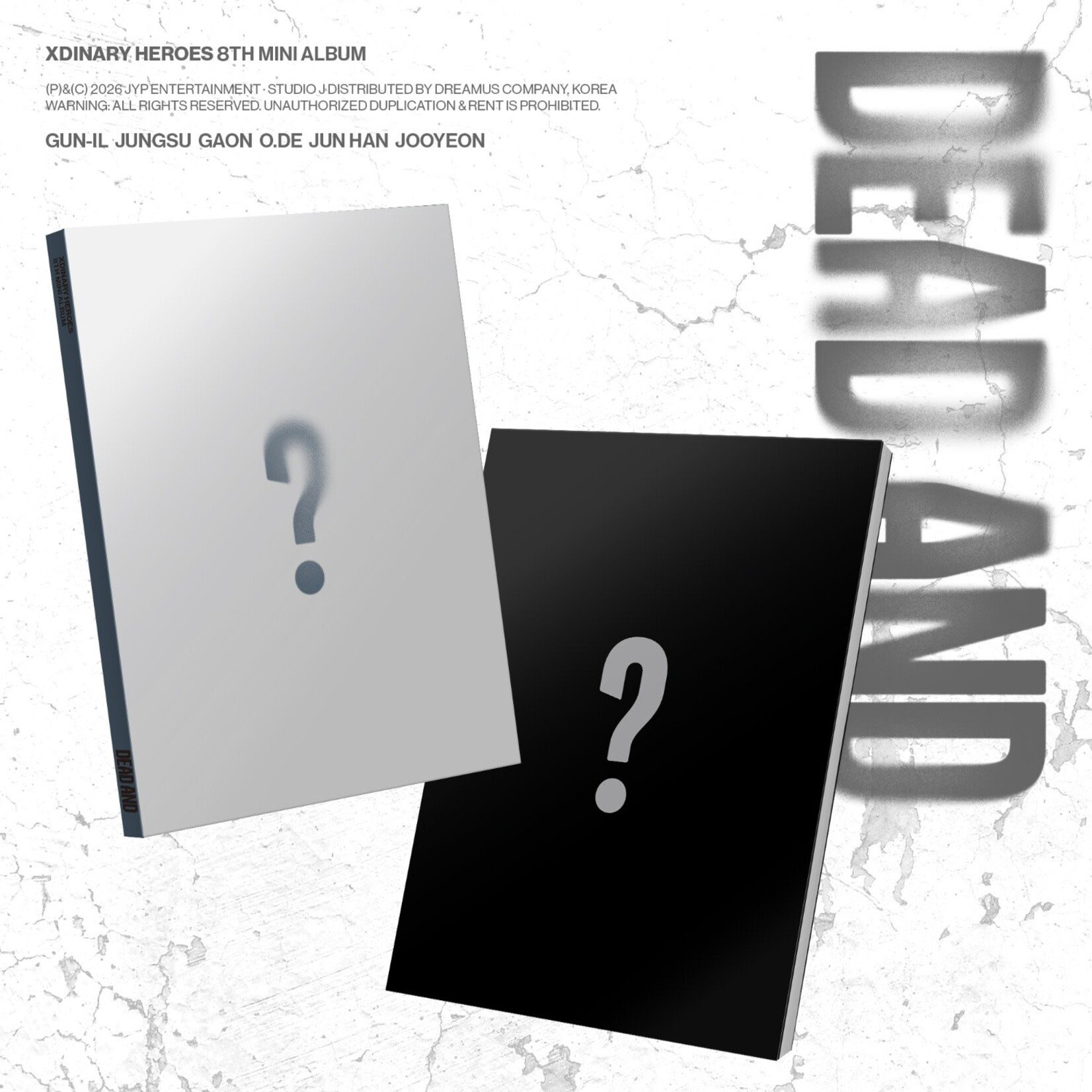 Xdinary Heroes Xdinary Heroes - 8TH Mini Album DEAD AND (Photobook ver.)