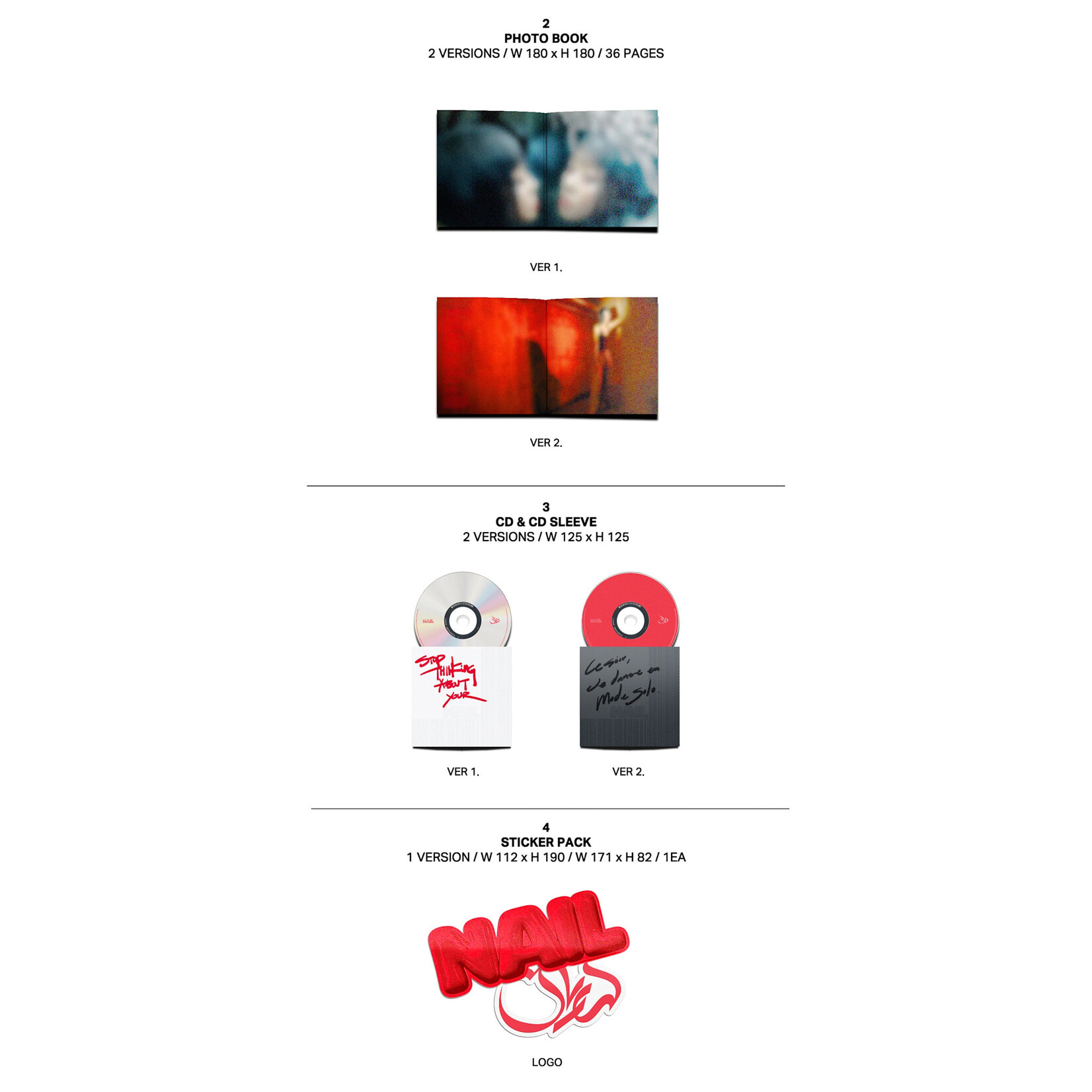 YVES Yves - EP 4TH [NAIL] (Deluxe ver.) (Photobook Ver.)