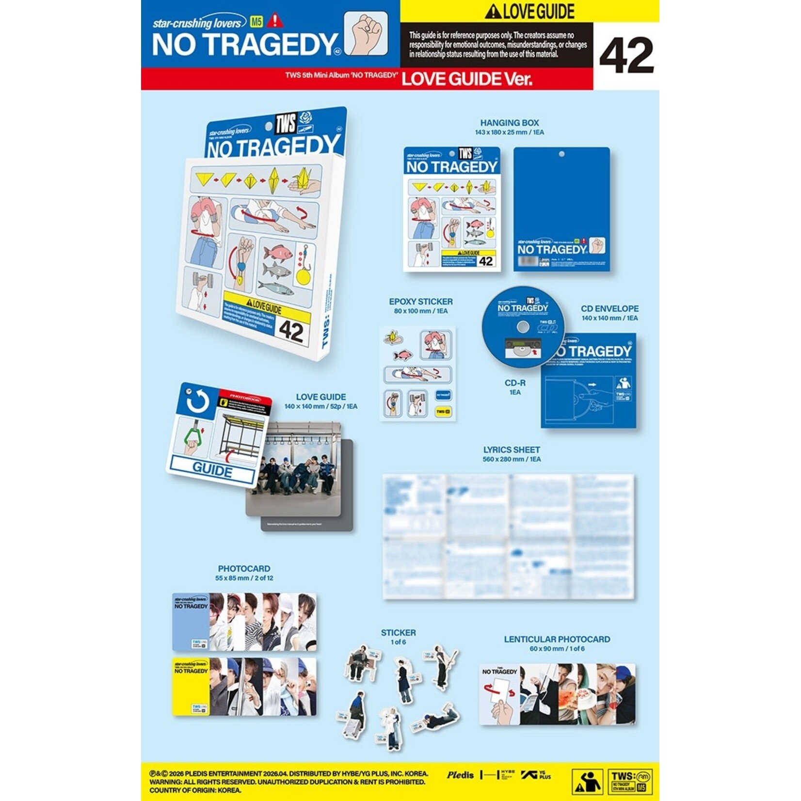 TWS TWS - 5th Mini Album 'NO TRAGEDY' (Photobook Ver.)