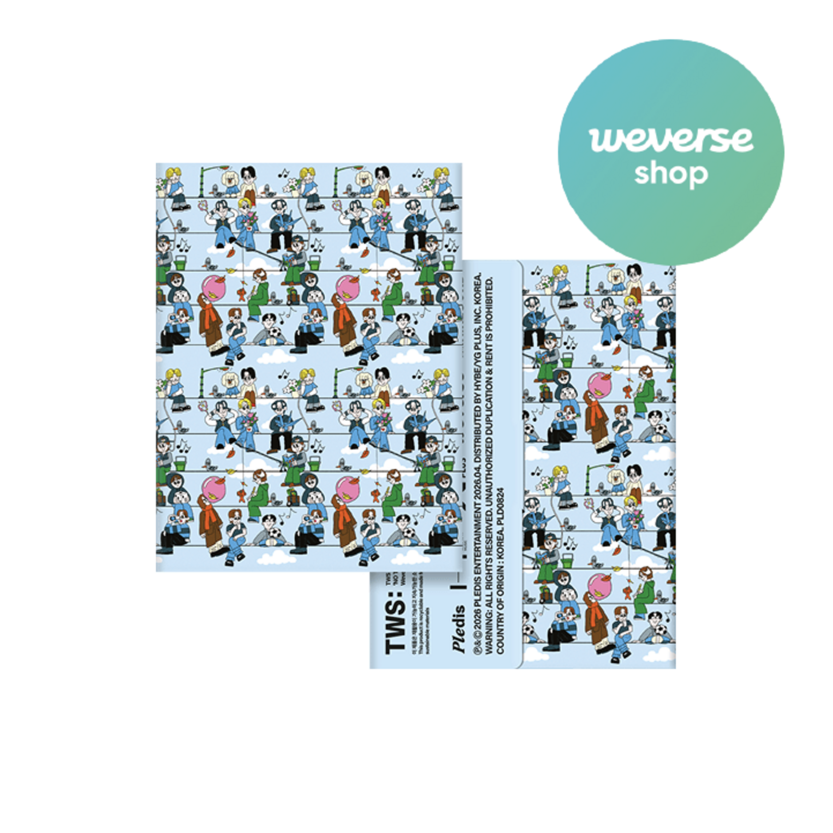 TWS TWS - 5th Mini Album 'NO TRAGEDY' Weverse Albums ver. + Weverse Gift (WS)