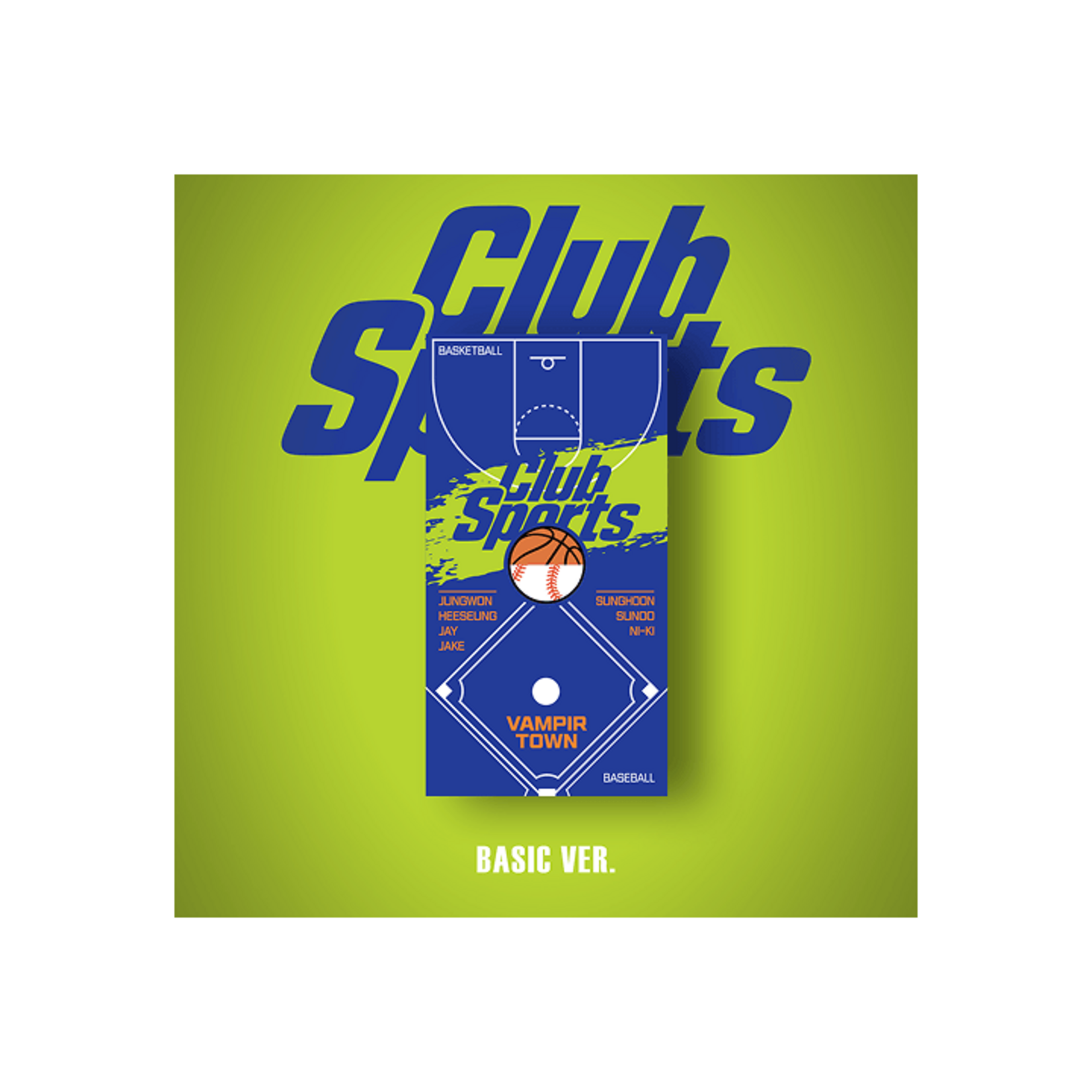 Enhypen ENHYPEN - [WORLD COUPON CARD COLLECTION] CLUB SPORTS BASIC ver.