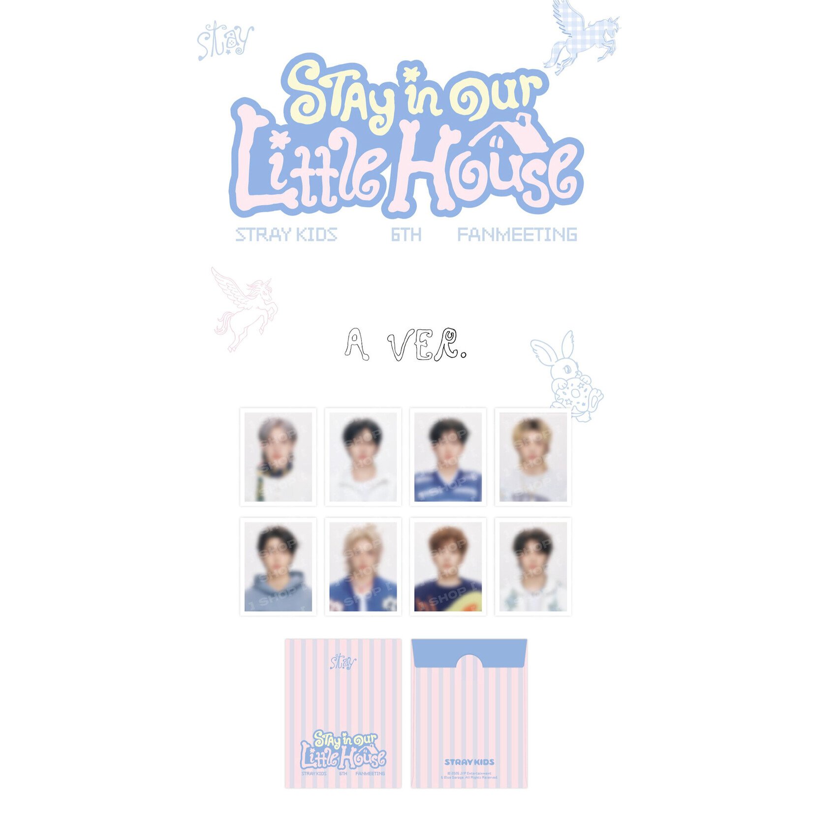 Stray Kids Stray Kids - 6TH FANMEETING [STAY in Our Little House] ID PHOTO SET