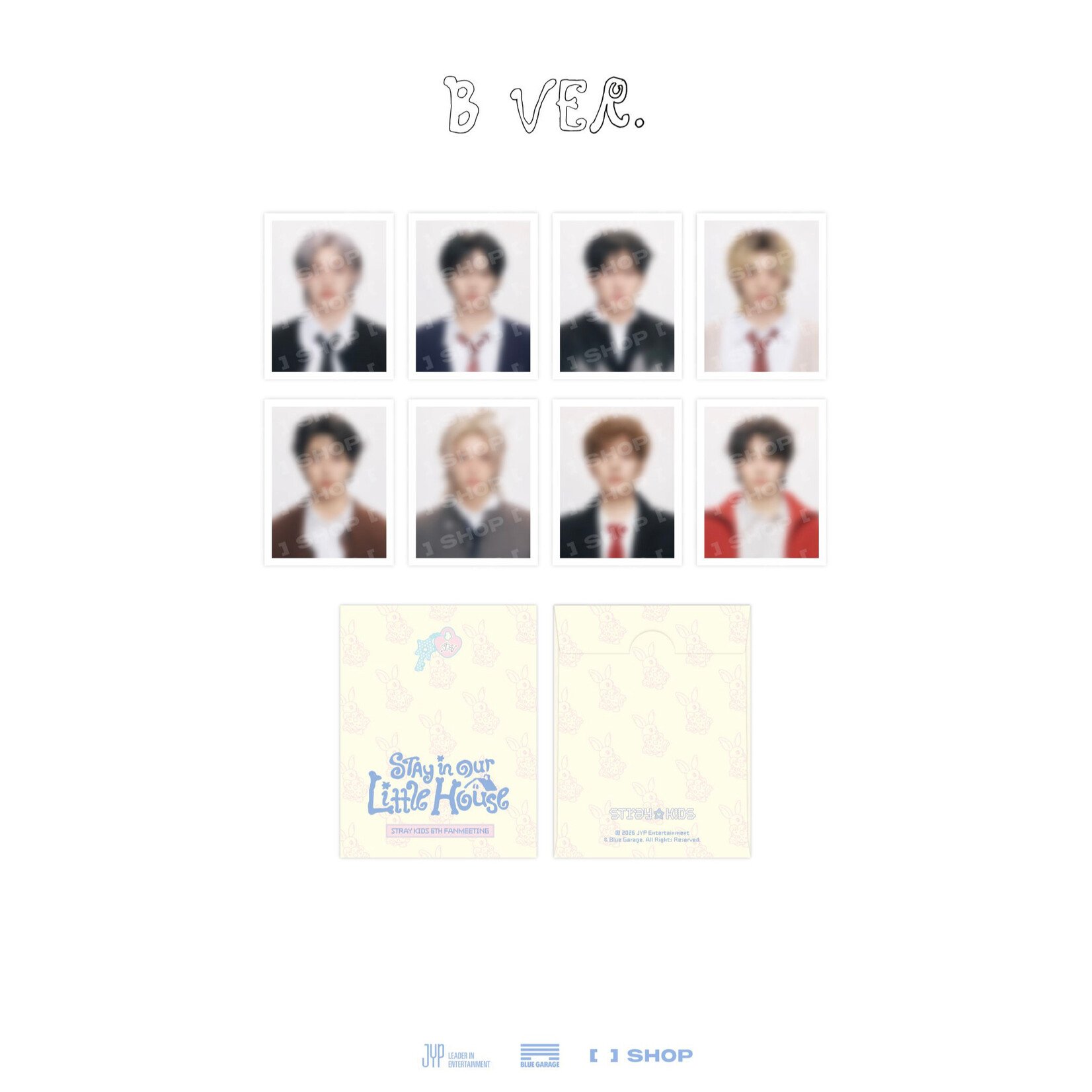 Stray Kids Stray Kids - 6TH FANMEETING [STAY in Our Little House] ID PHOTO SET