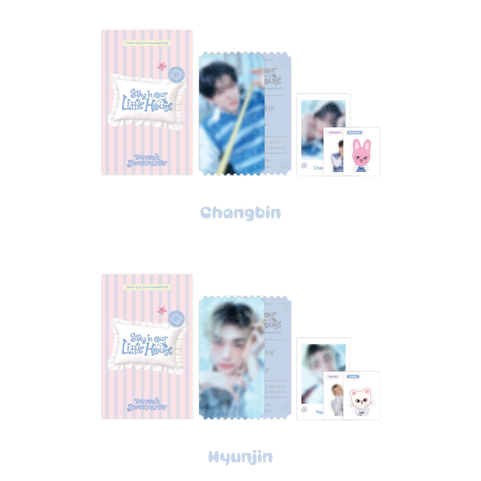 Stray Kids Stray Kids - 6TH FANMEETING [STAY in Our Little House] SPECIAL TICKET SET