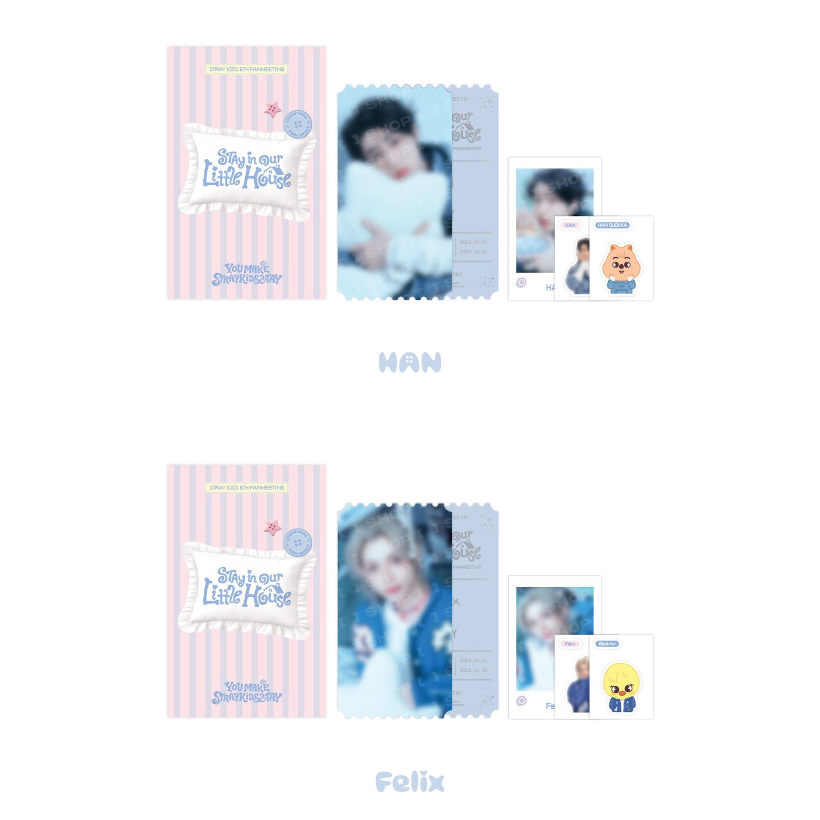 Stray Kids Stray Kids - 6TH FANMEETING [STAY in Our Little House] SPECIAL TICKET SET