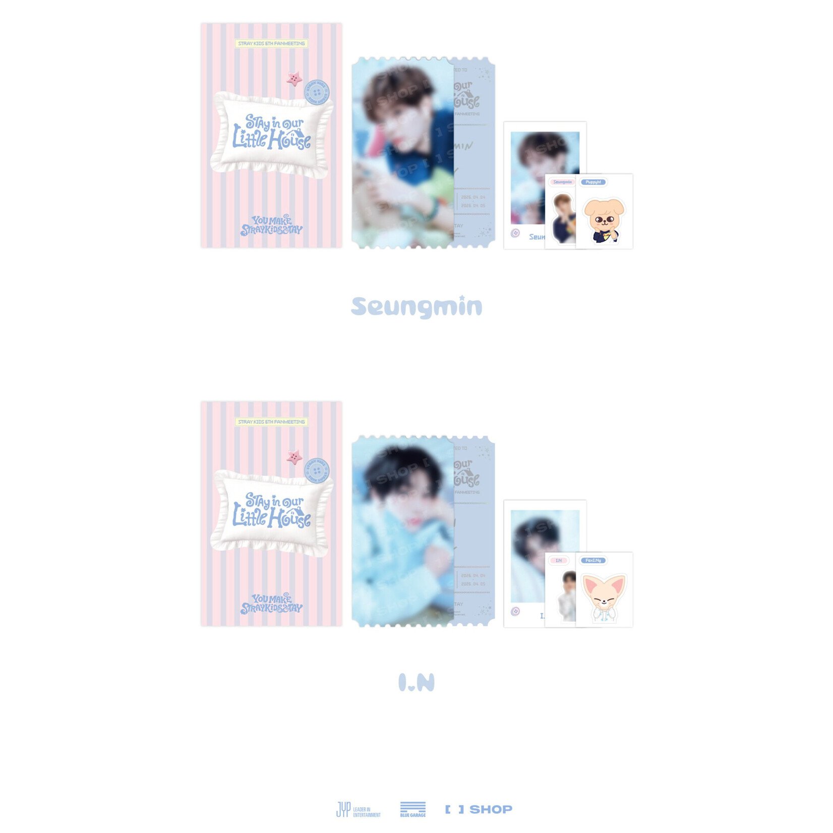 Stray Kids Stray Kids - 6TH FANMEETING [STAY in Our Little House] SPECIAL TICKET SET