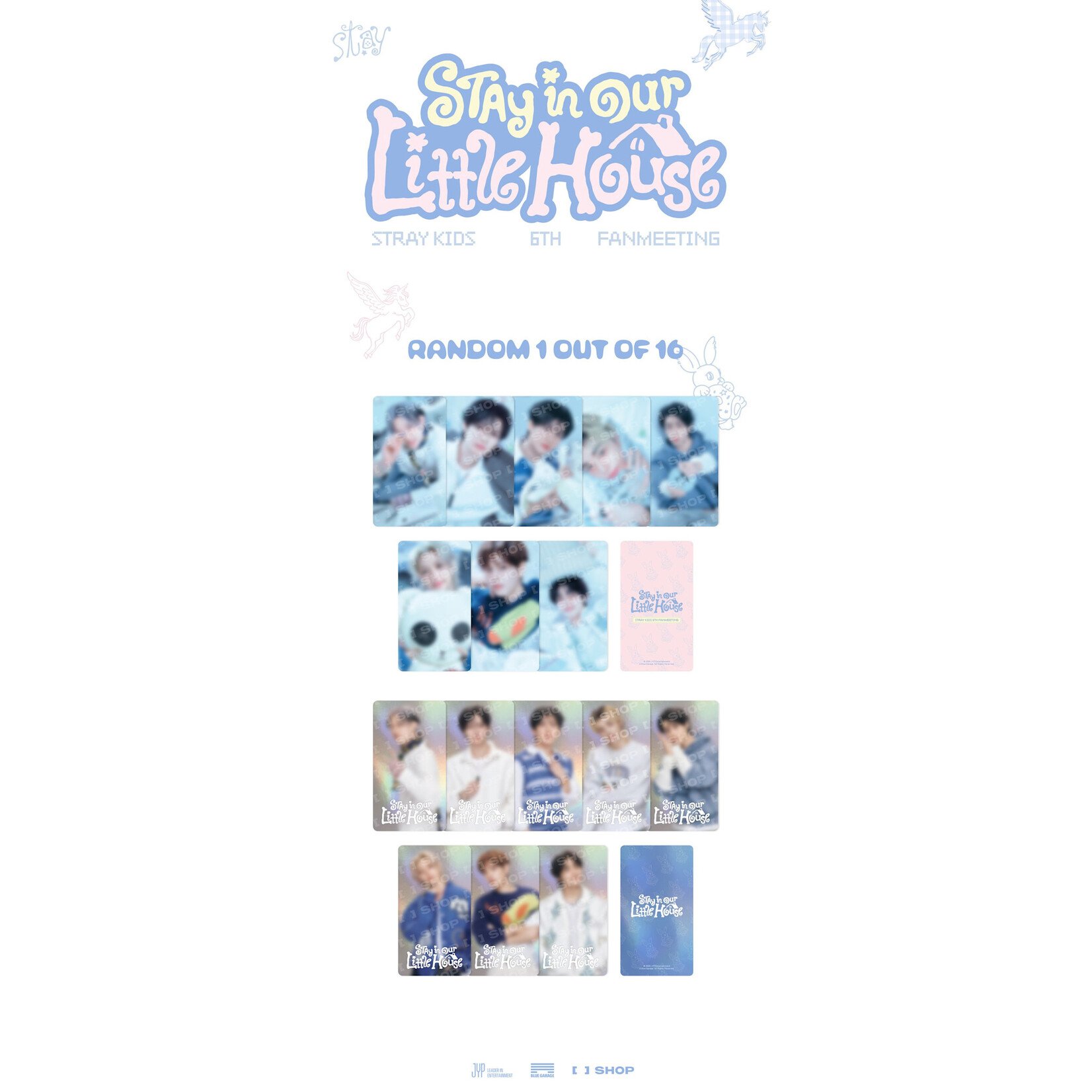 Stray Kids Stray Kids - 6TH FANMEETING [STAY in Our Little House] SPECIAL TRADING CARD