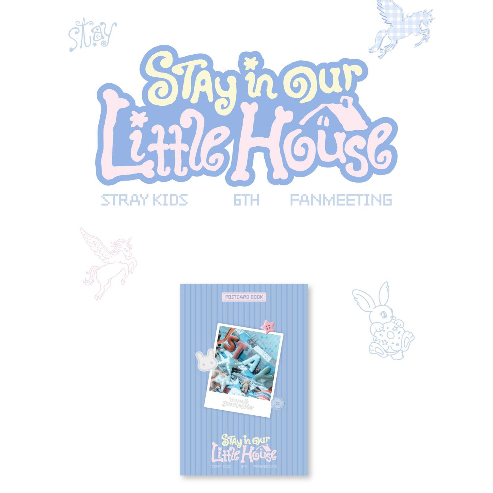 Stray Kids Stray Kids - 6TH FANMEETING [STAY in Our Little House] POSTCARD BOOK