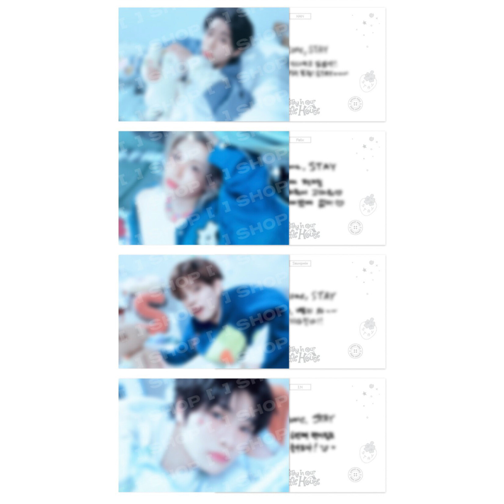 Stray Kids Stray Kids - 6TH FANMEETING [STAY in Our Little House] POSTCARD BOOK