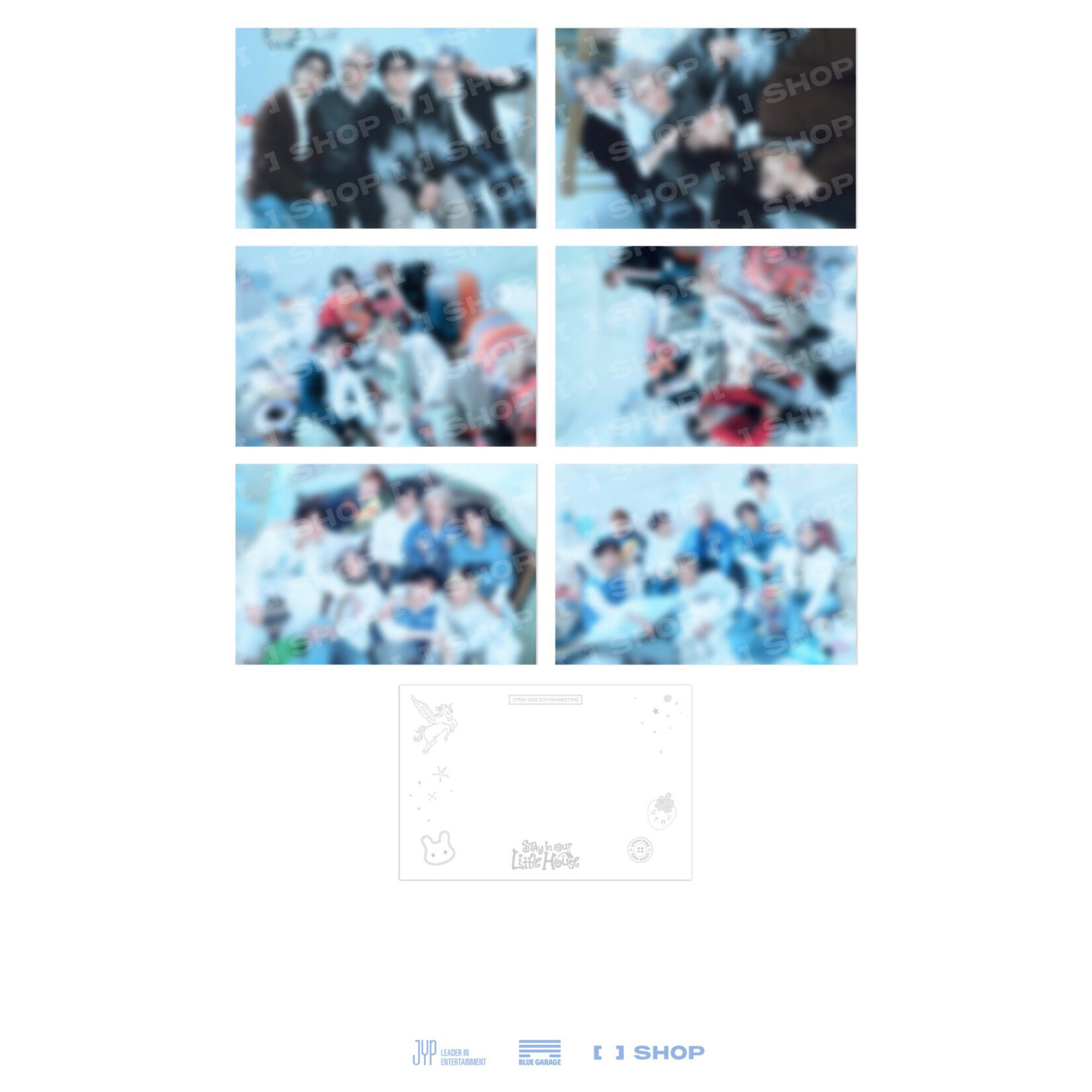 Stray Kids Stray Kids - 6TH FANMEETING [STAY in Our Little House] POSTCARD BOOK
