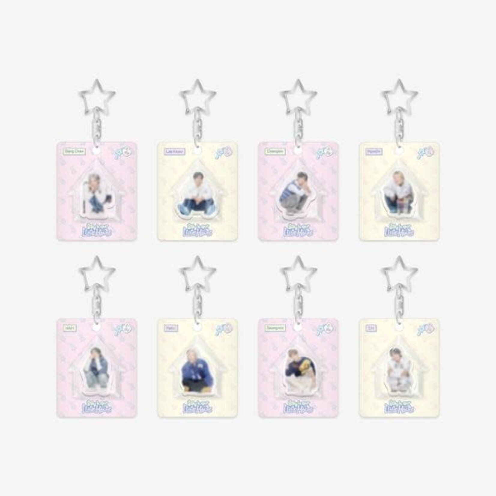 Stray Kids Stray Kids - 6TH FANMEETING [STAY in Our Little House] MINI BLOCK KEYRING