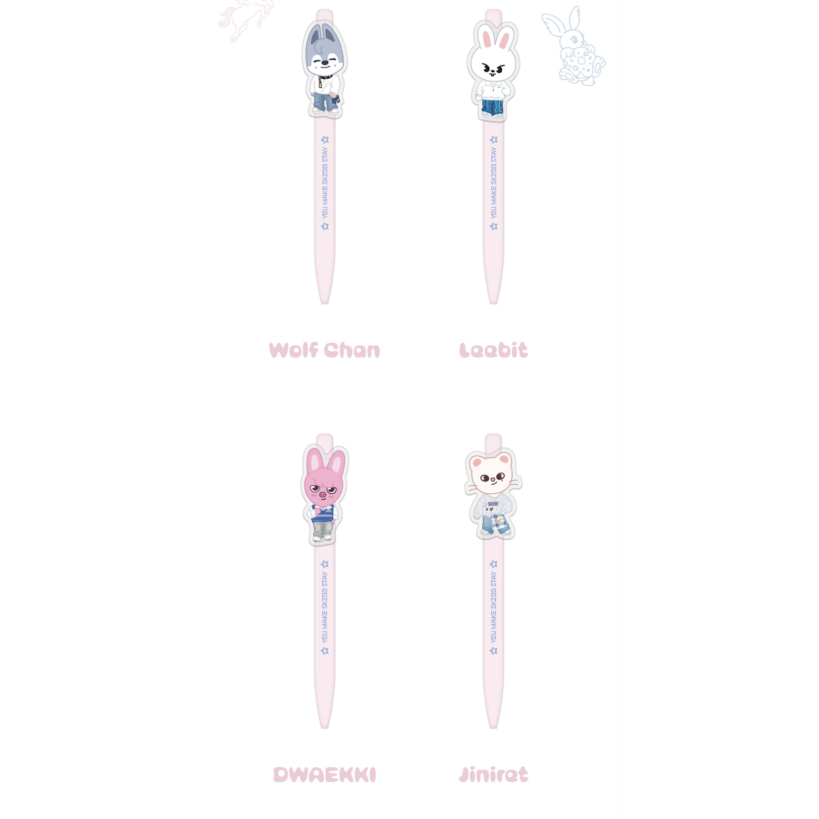 Stray Kids Stray Kids - 6TH FANMEETING [STAY in Our Little House] SKZOO GEL PEN