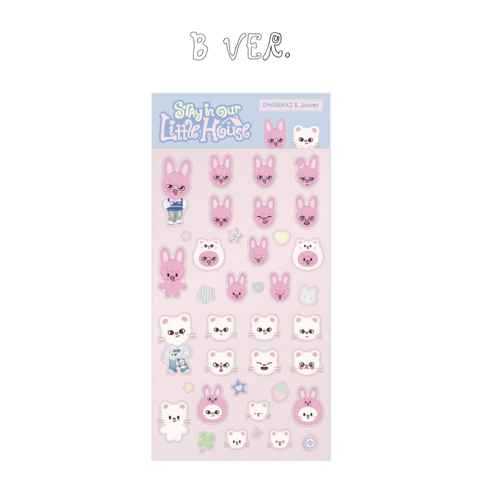 Stray Kids Stray Kids - 6TH FANMEETING [STAY in Our Little House] SKZOO 3D STICKER