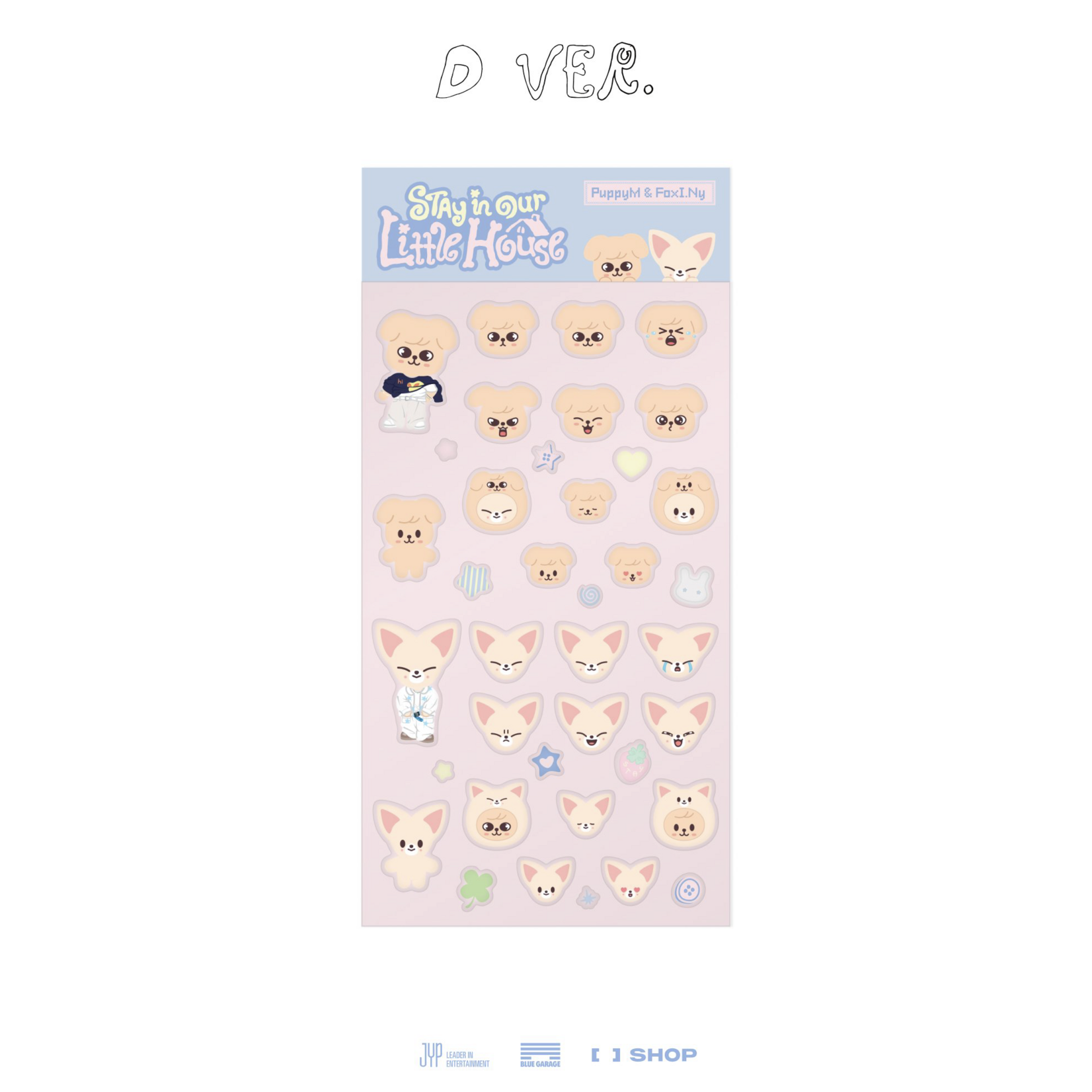 Stray Kids Stray Kids - 6TH FANMEETING [STAY in Our Little House] SKZOO 3D STICKER