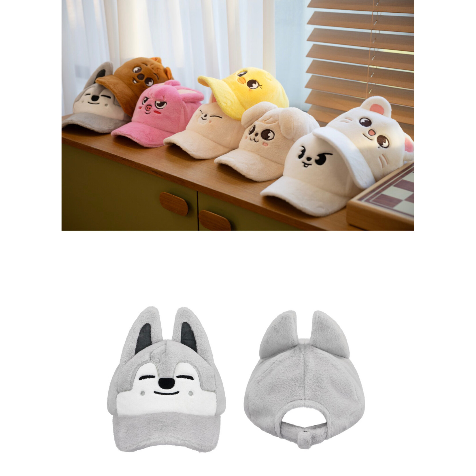 Stray Kids Stray Kids - 6TH FANMEETING [STAY in Our Little House] SKZOO PLUSH CAP