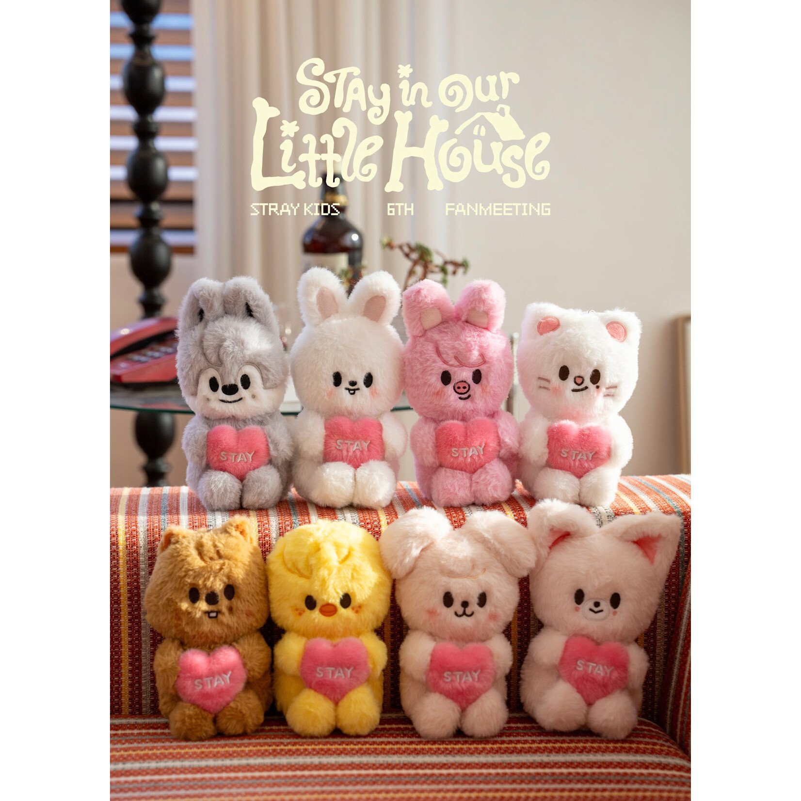 Stray Kids Stray Kids - 6TH FANMEETING [STAY in Our Little House] SKZOO PLUSH VOICE Ver.