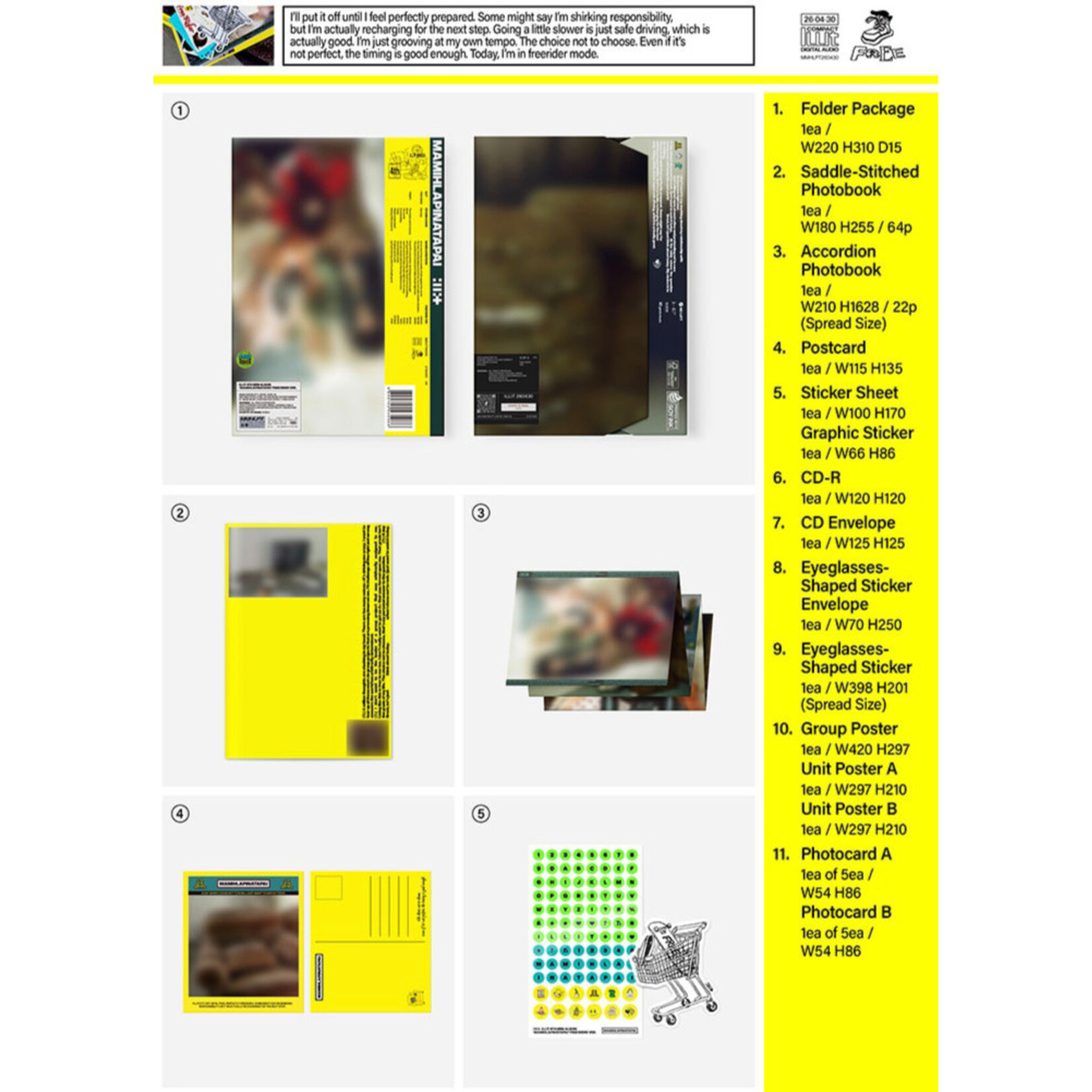 ILLIT ILLIT - 4th Mini Album ‘MAMIHLAPINATAPAI’ (Photobook Ver.)