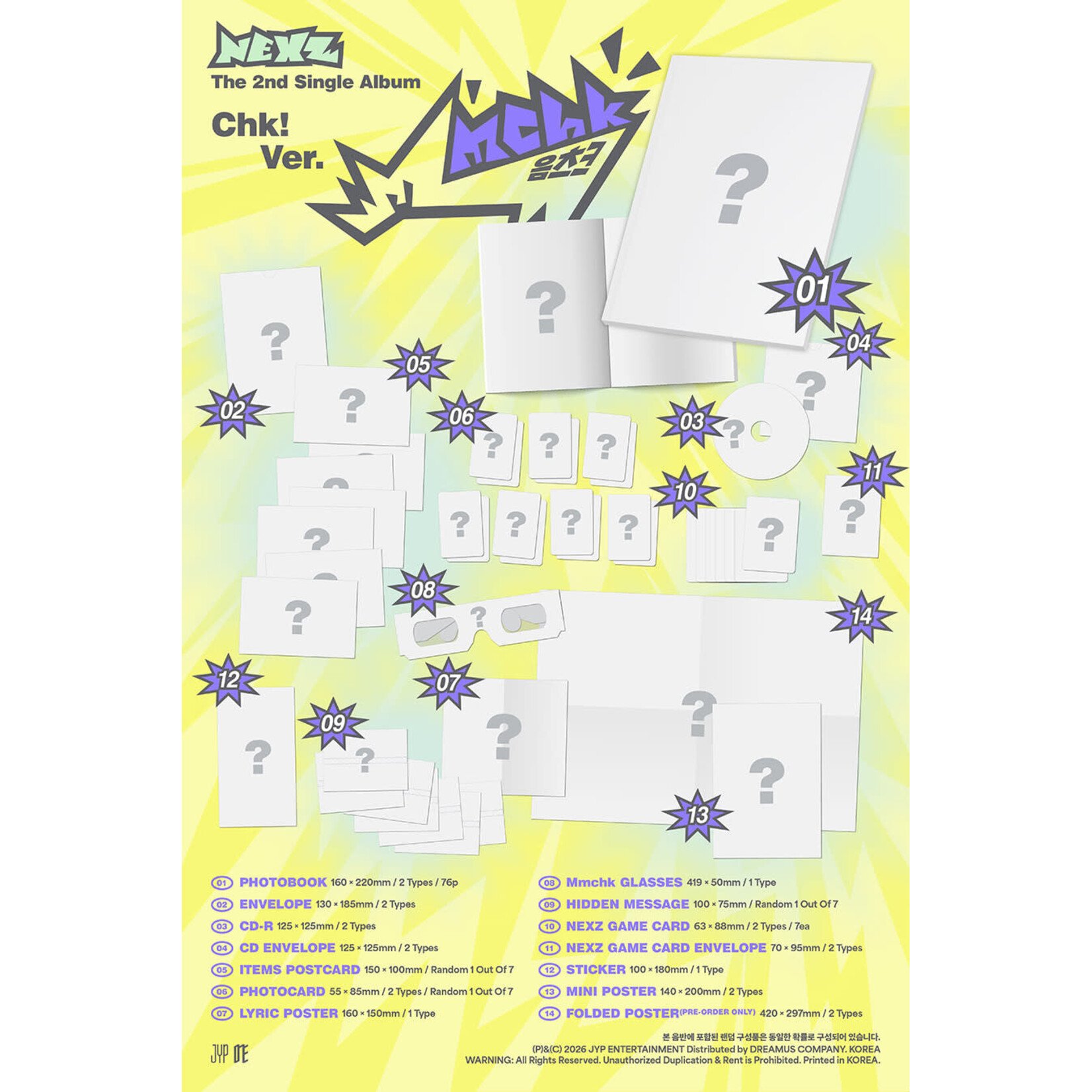 NEXZ NEXZ - 2nd Single Album [Mmchk] (Photobook Ver.)