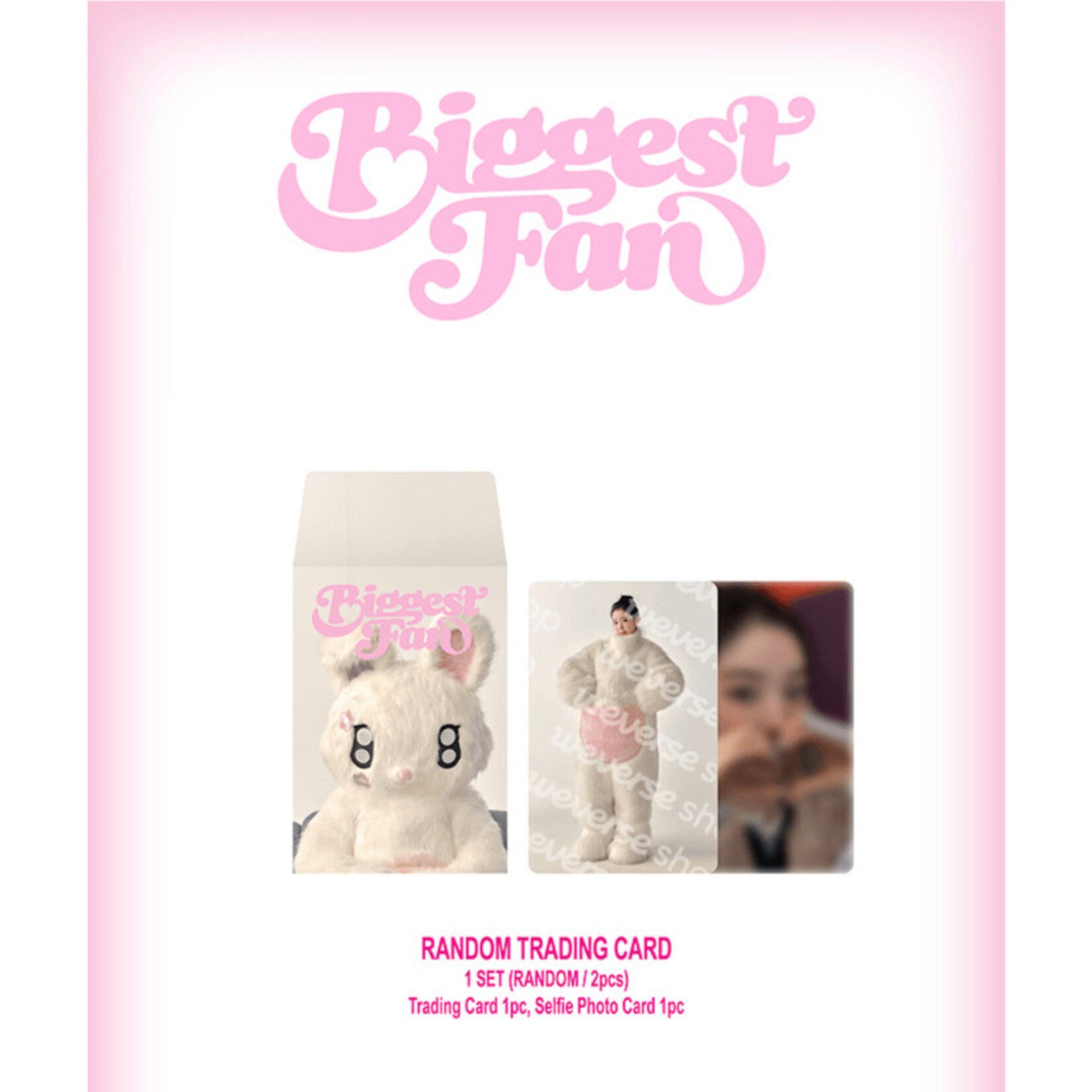 Red Velvet IRENE - 2026 IRENE 1TH ALBUM [Biggest Fan] OFFICIAL MD : RANDOM TRADING CARD