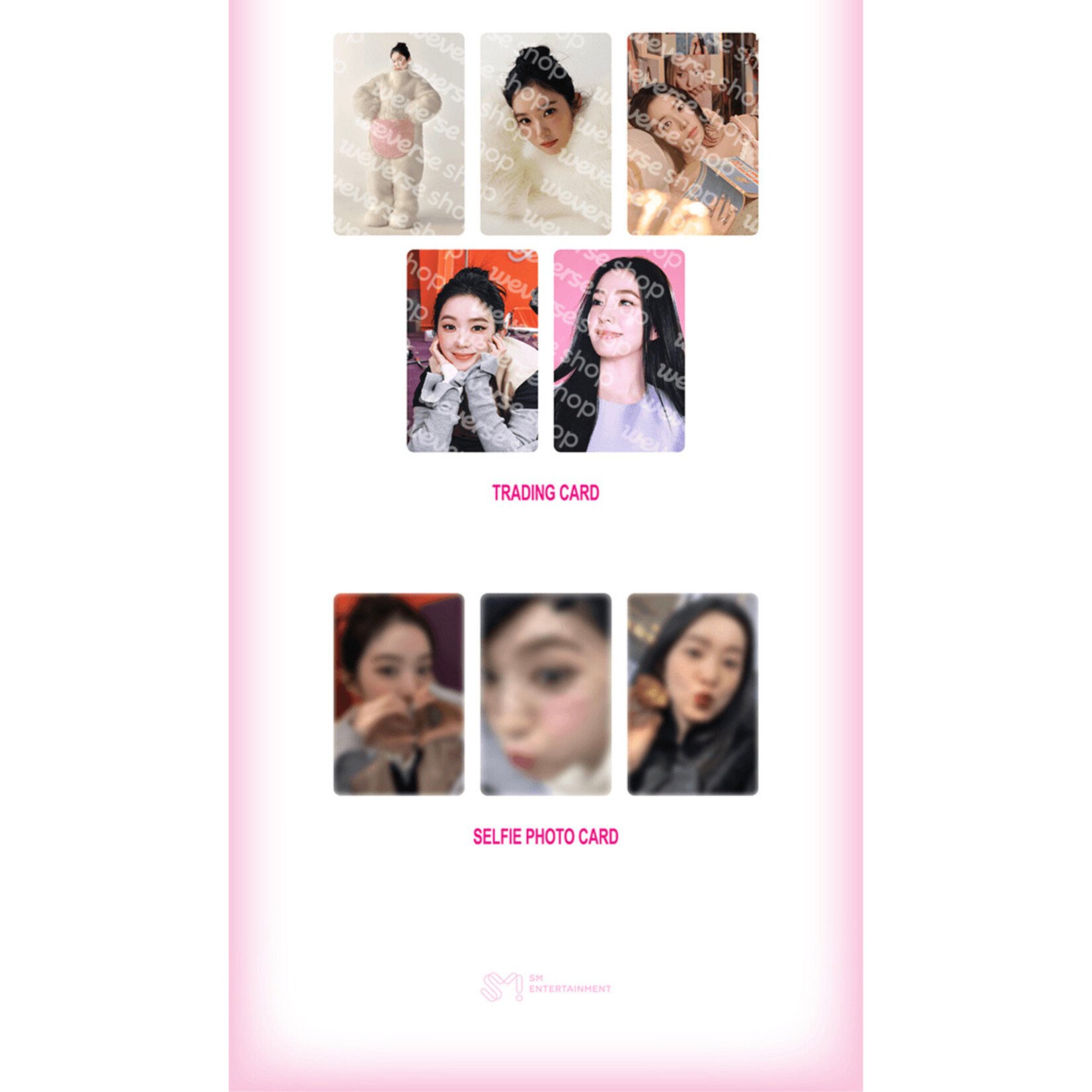 Red Velvet IRENE - 2026 IRENE 1TH ALBUM [Biggest Fan] OFFICIAL MD : RANDOM TRADING CARD