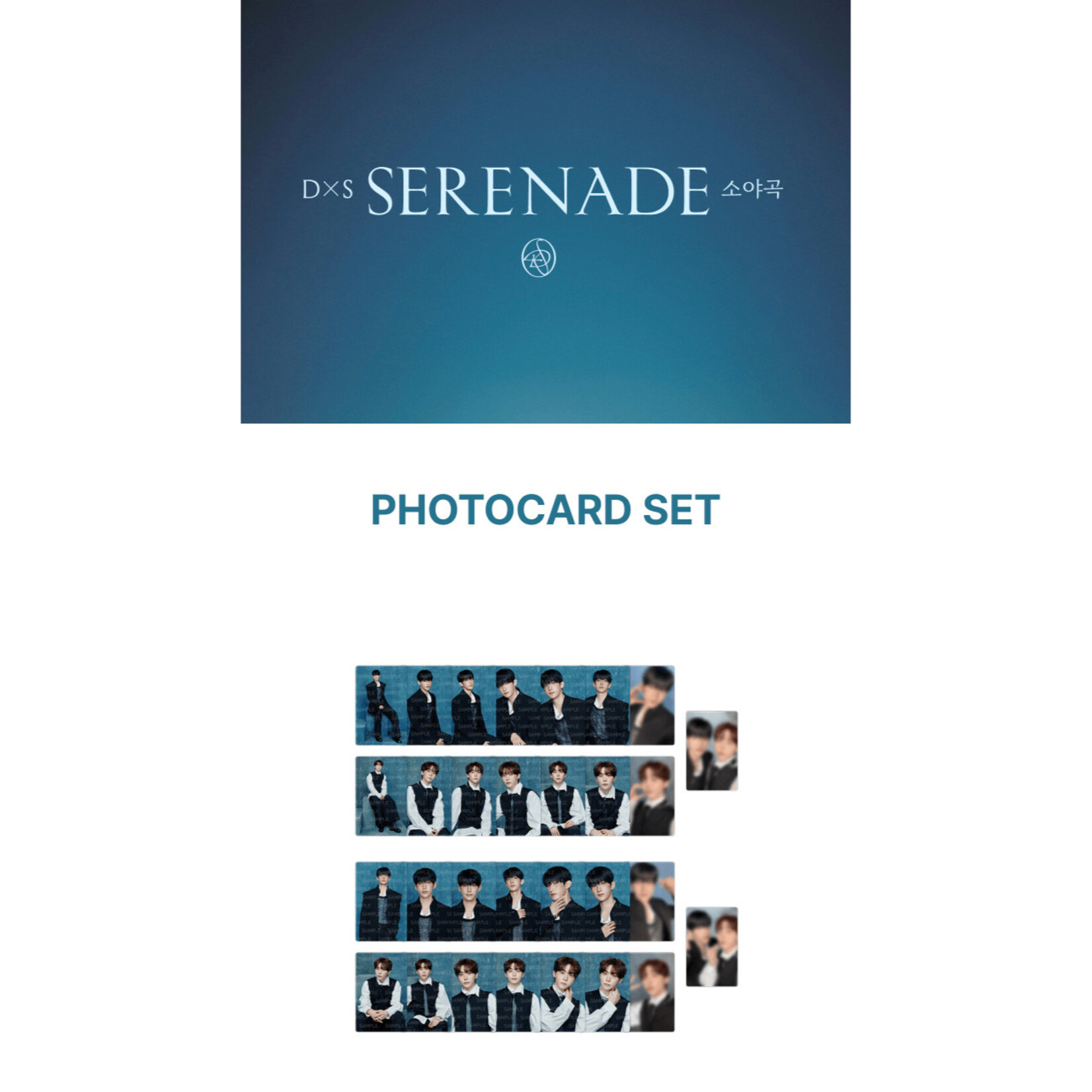 Seventeen SEVENTEEN - DxS [SERENADE] ON STAGE MD : Photocard Set