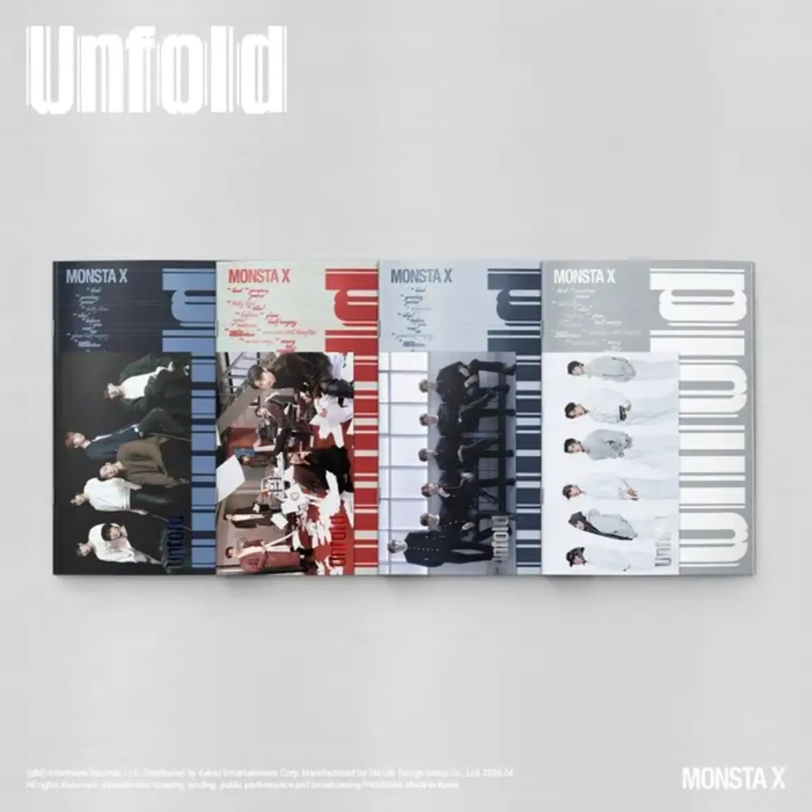 Monsta X MONSTA X - AMERICAN STUDIO ALBUM [Unfold] (Photobook Ver.)