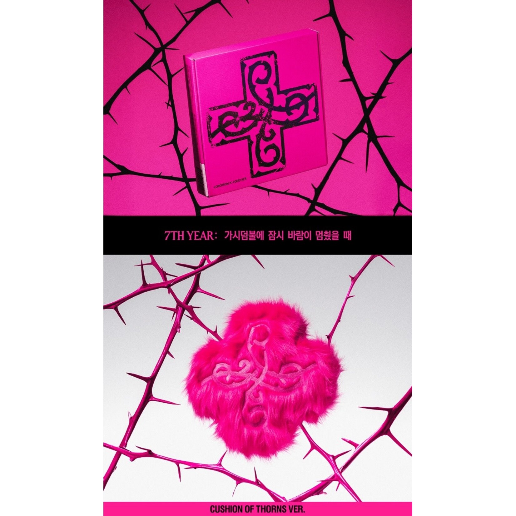 TXT TOMORROW X TOGETHER (TXT) - 7TH YEAR: WHEN THE WIND PAUSED AMONG THE THORNS (CUSHION OF THORNS Ver.)