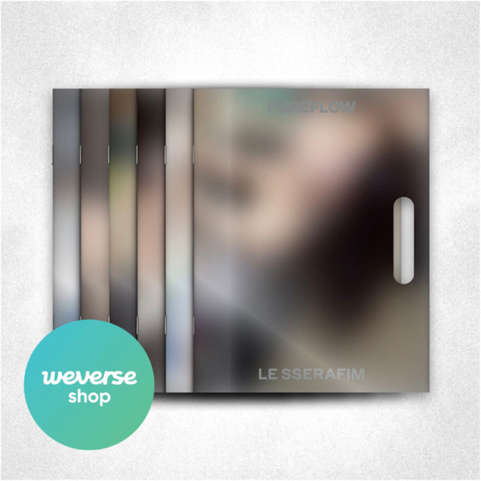 Le Sserafim LE SSERAFIM - 2nd Studio Album ‘PUREFLOW’ pt.1 (COMPACT ver.) + Weverse Gift (WS)